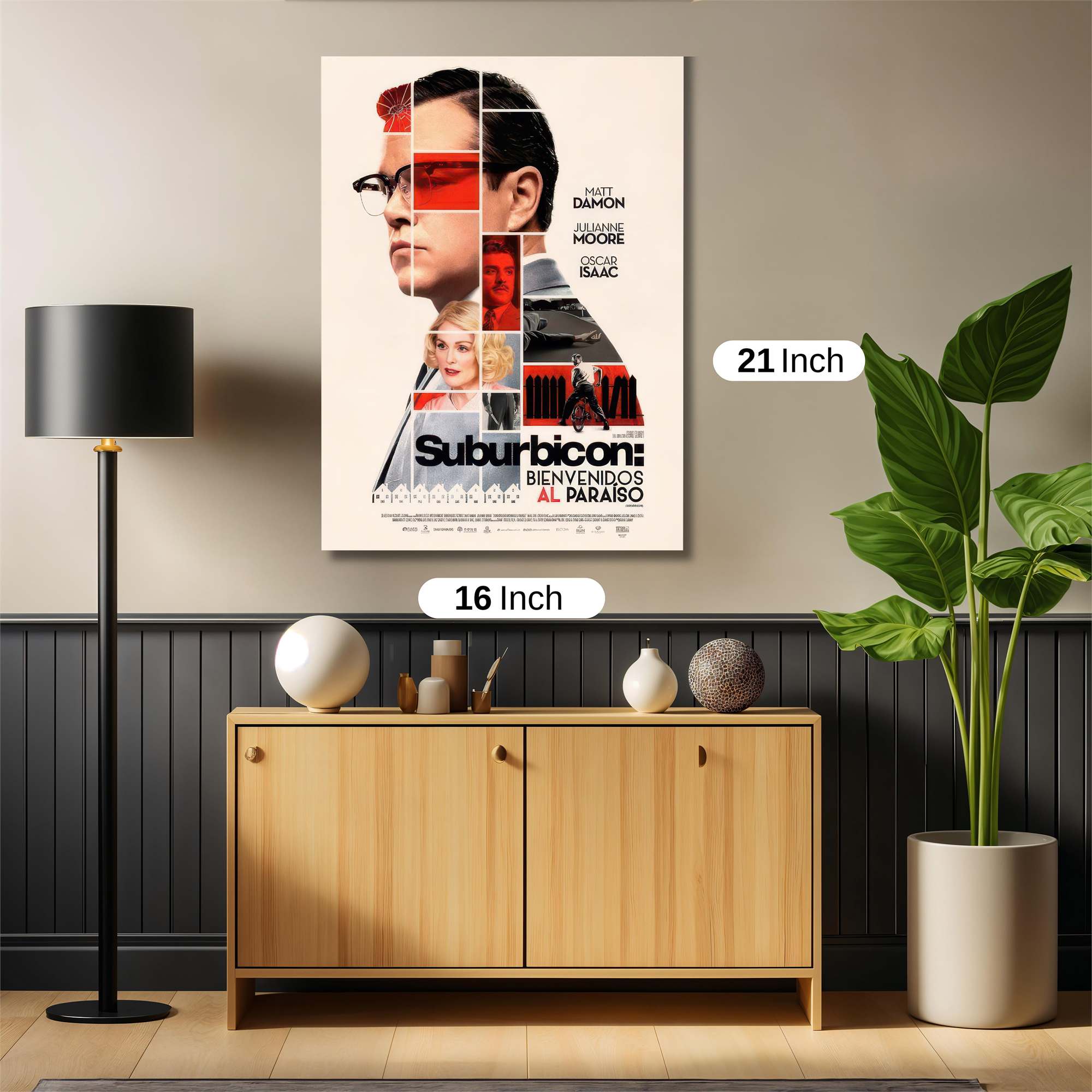 Suburbicon Sinister Safe Wall Magnetic / M