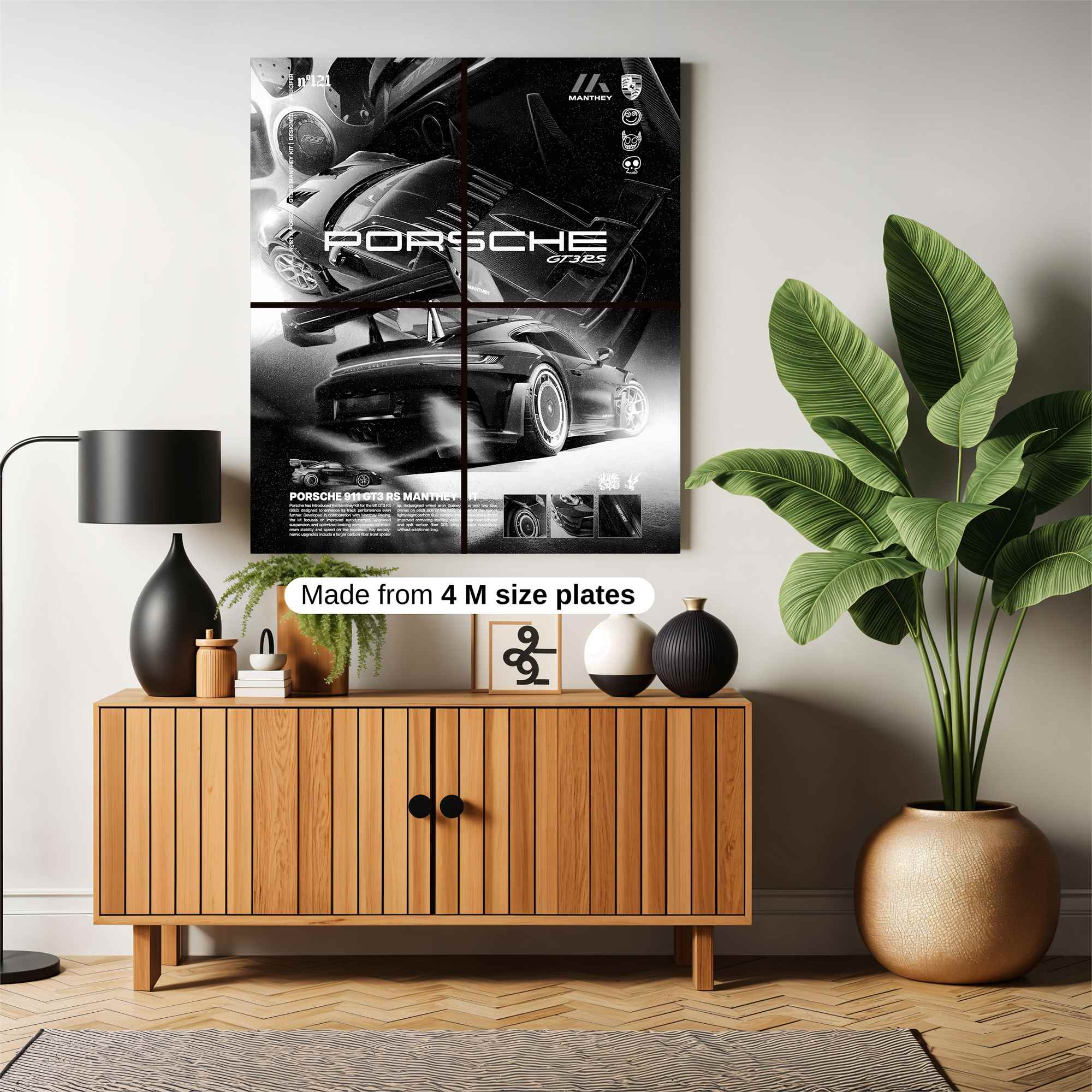 Porsche Intense Safe Wall Magnetic / M