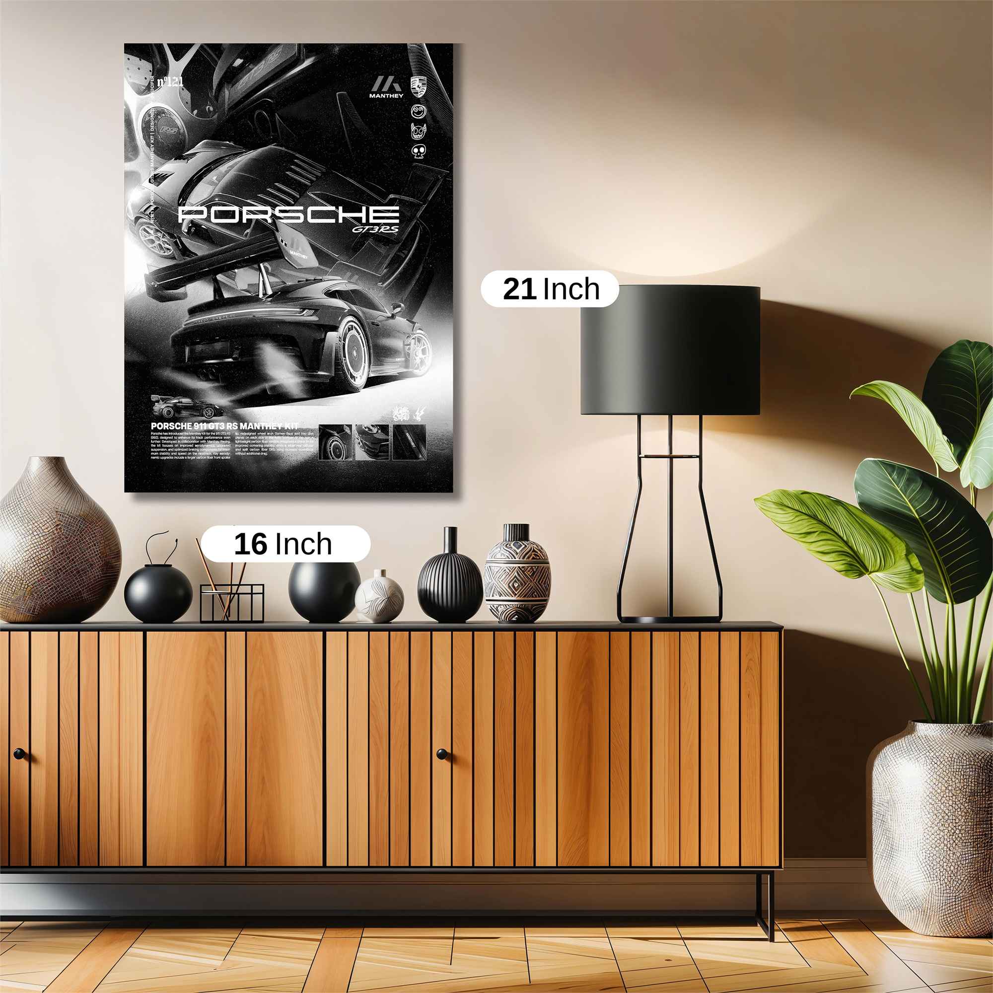 Porsche Intense Safe Wall Magnetic / M