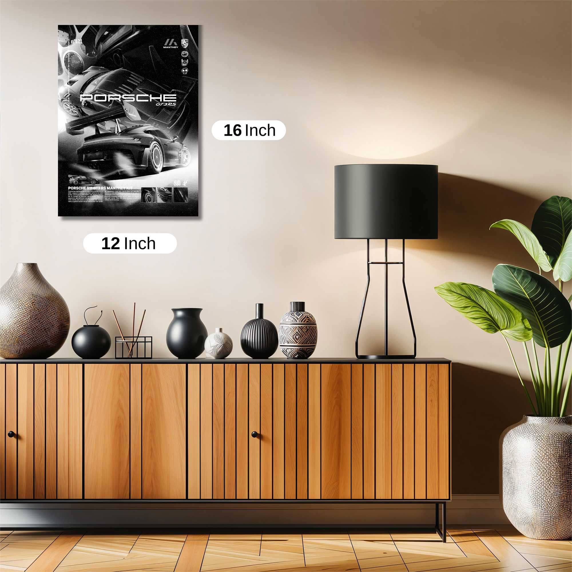 Porsche Intense Safe Wall Magnetic / M