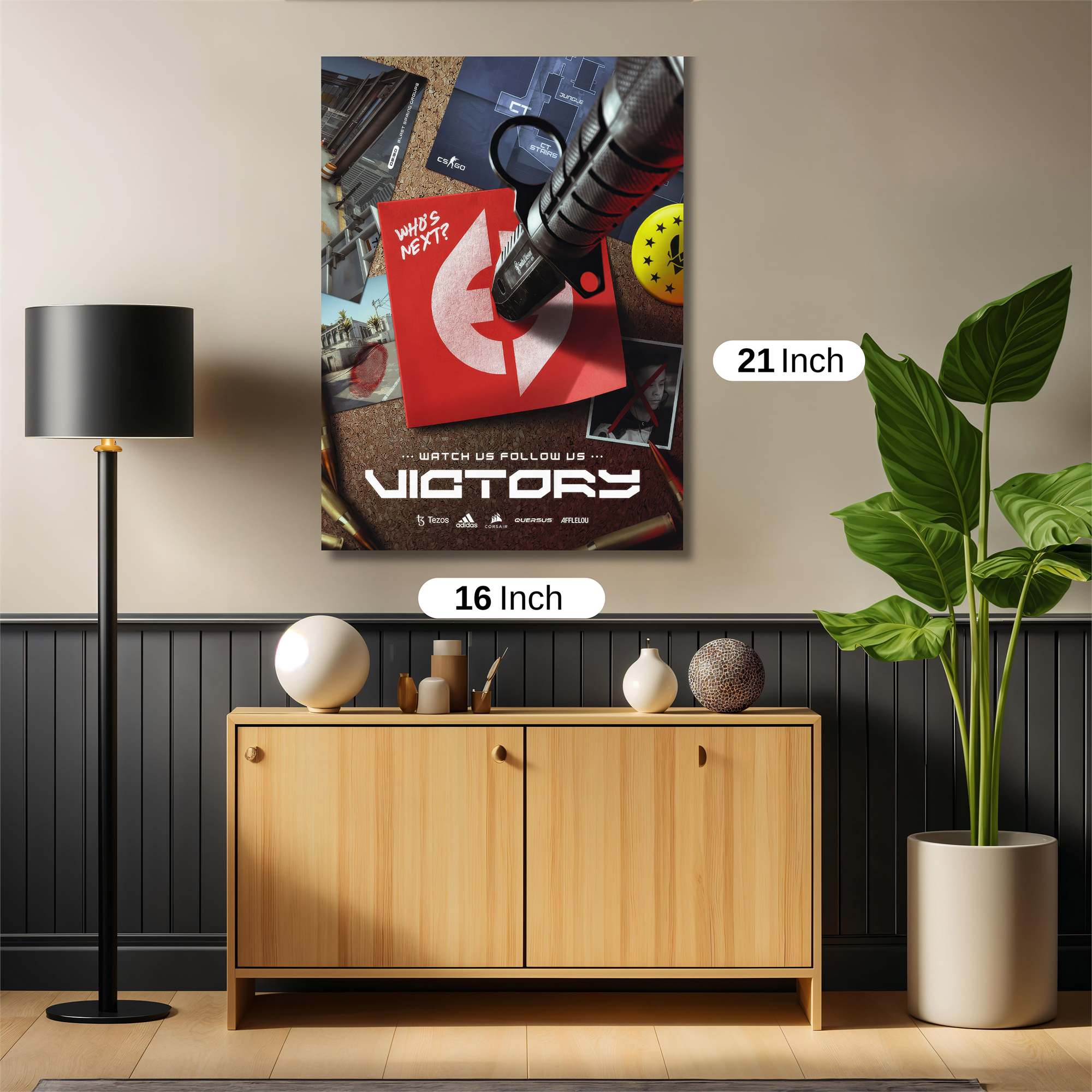 Esports Thrill Safe Wall Magnetic / M