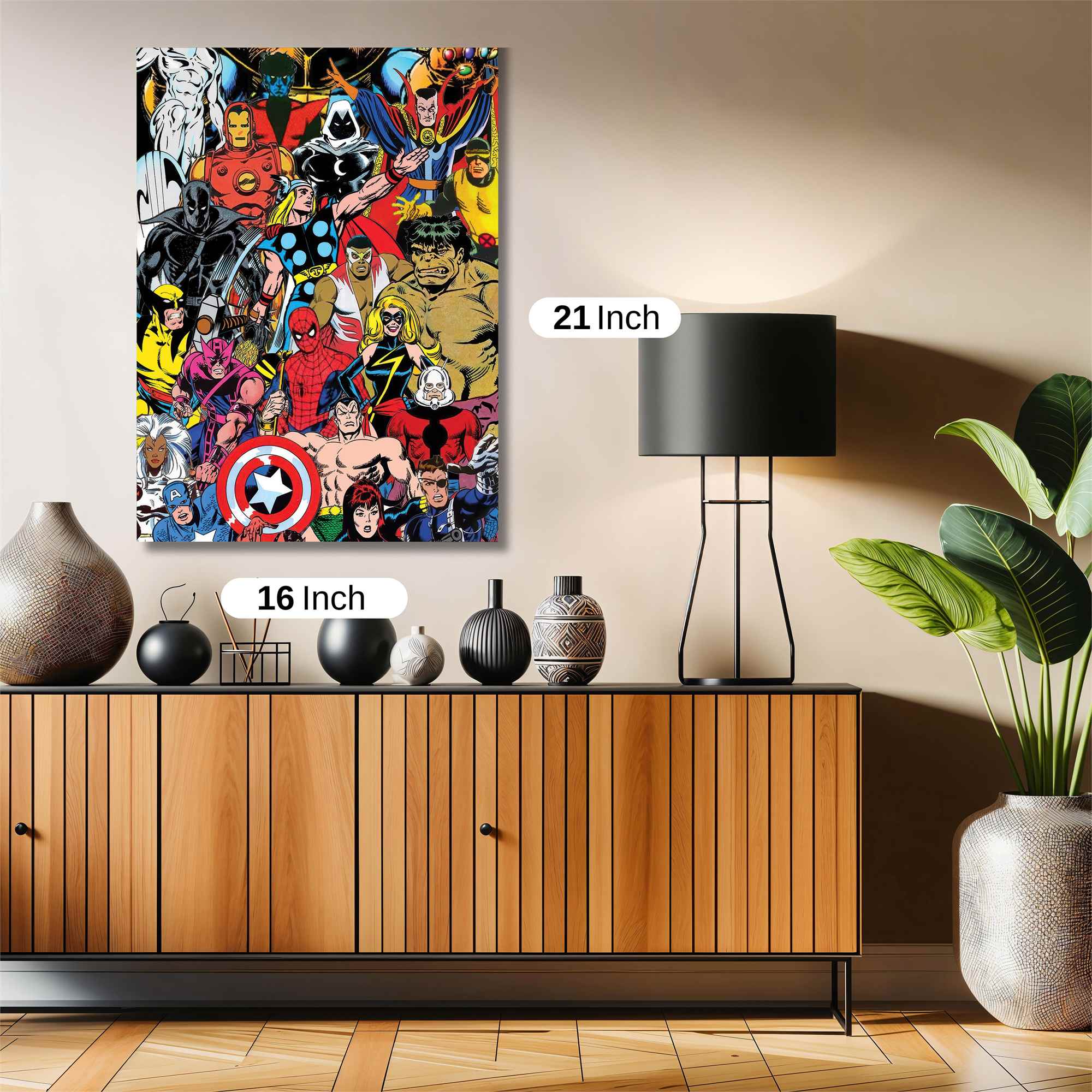 Avengers Epic Safe Wall Magnetic / M