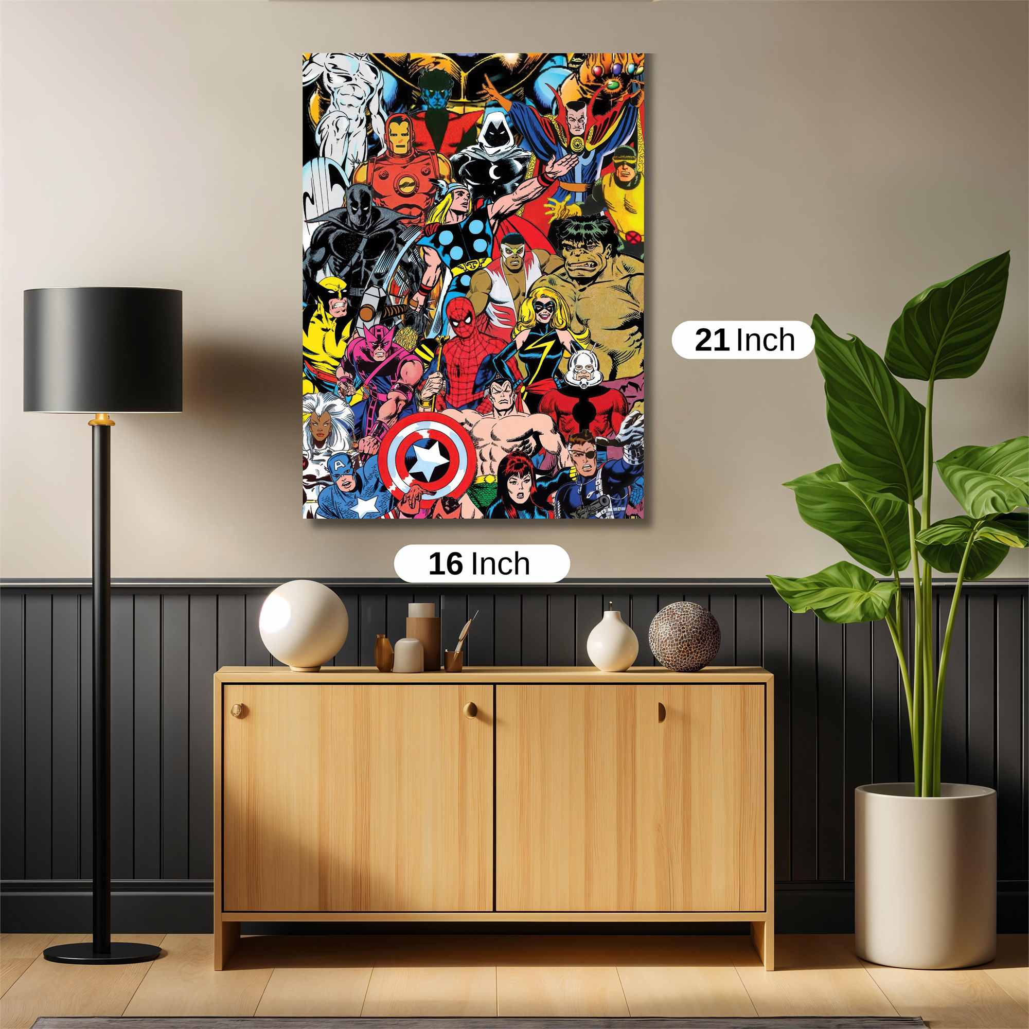 Avengers Epic Safe Wall Magnetic / M