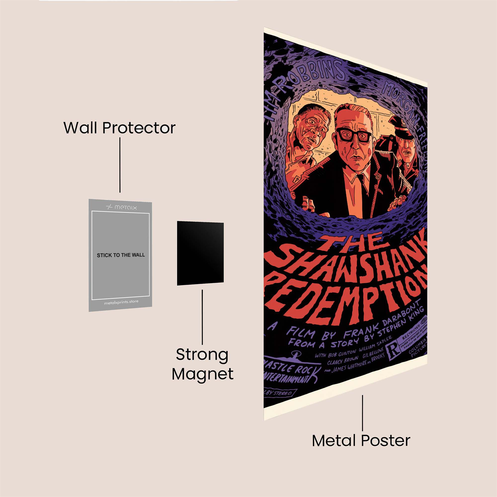 Redemption Echo Safe Wall Magnetic / M