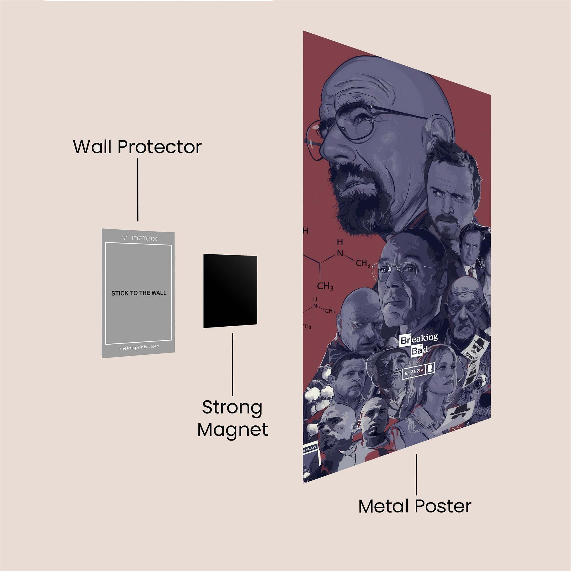 Walter Despair Safe Wall Magnetic / M