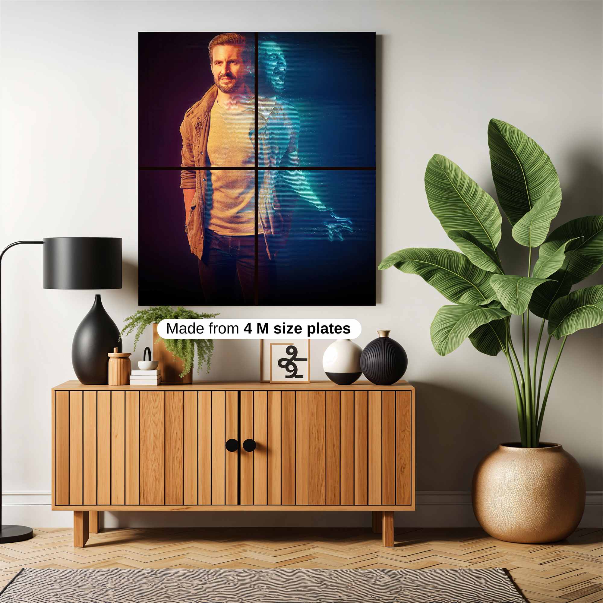 Dual Scream Safe Wall Magnetic / M