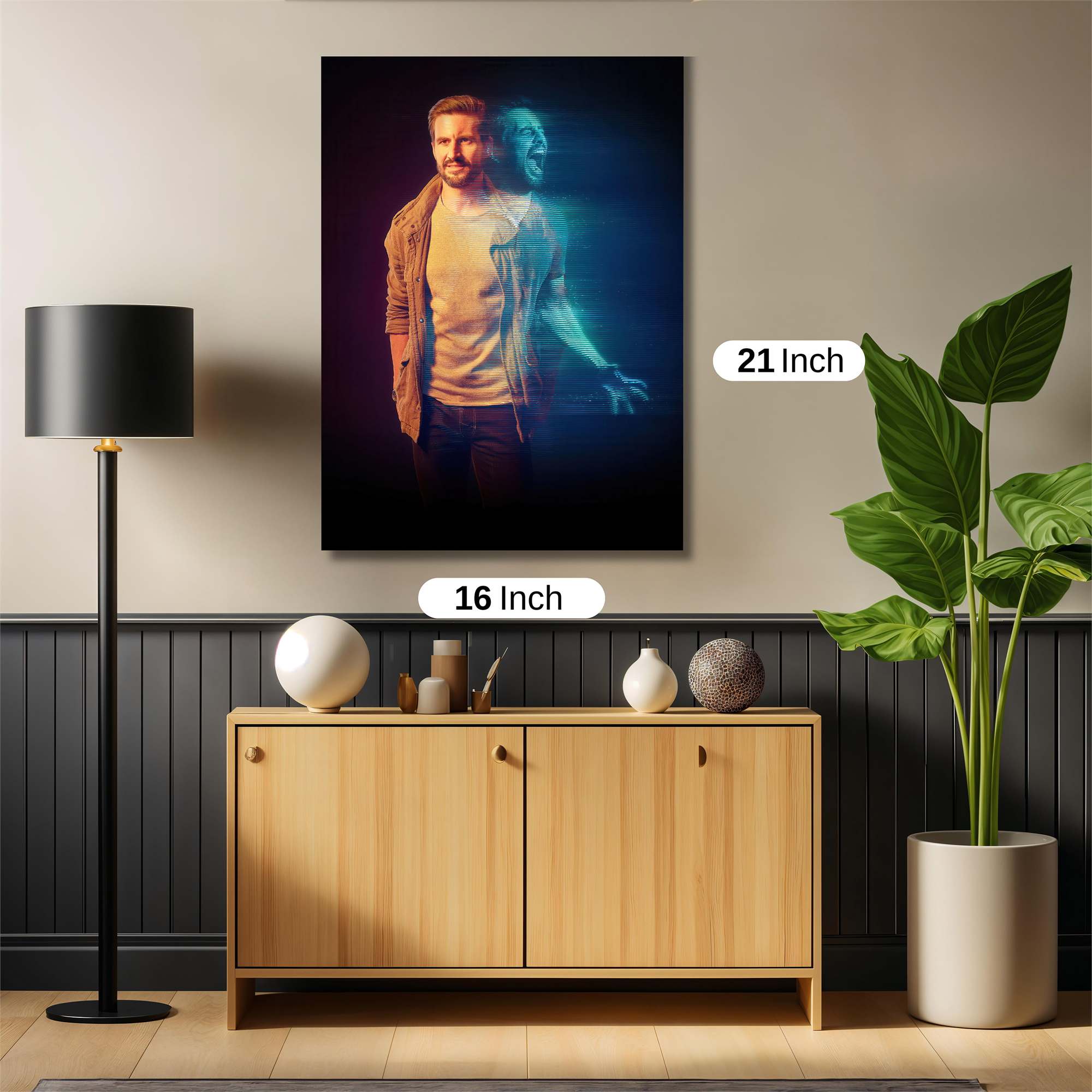 Dual Scream Safe Wall Magnetic / M