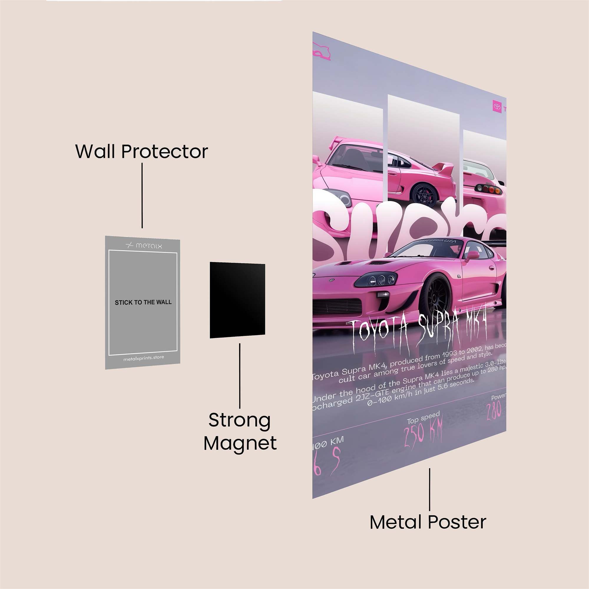 Supra Serenity Safe Wall Magnetic / M