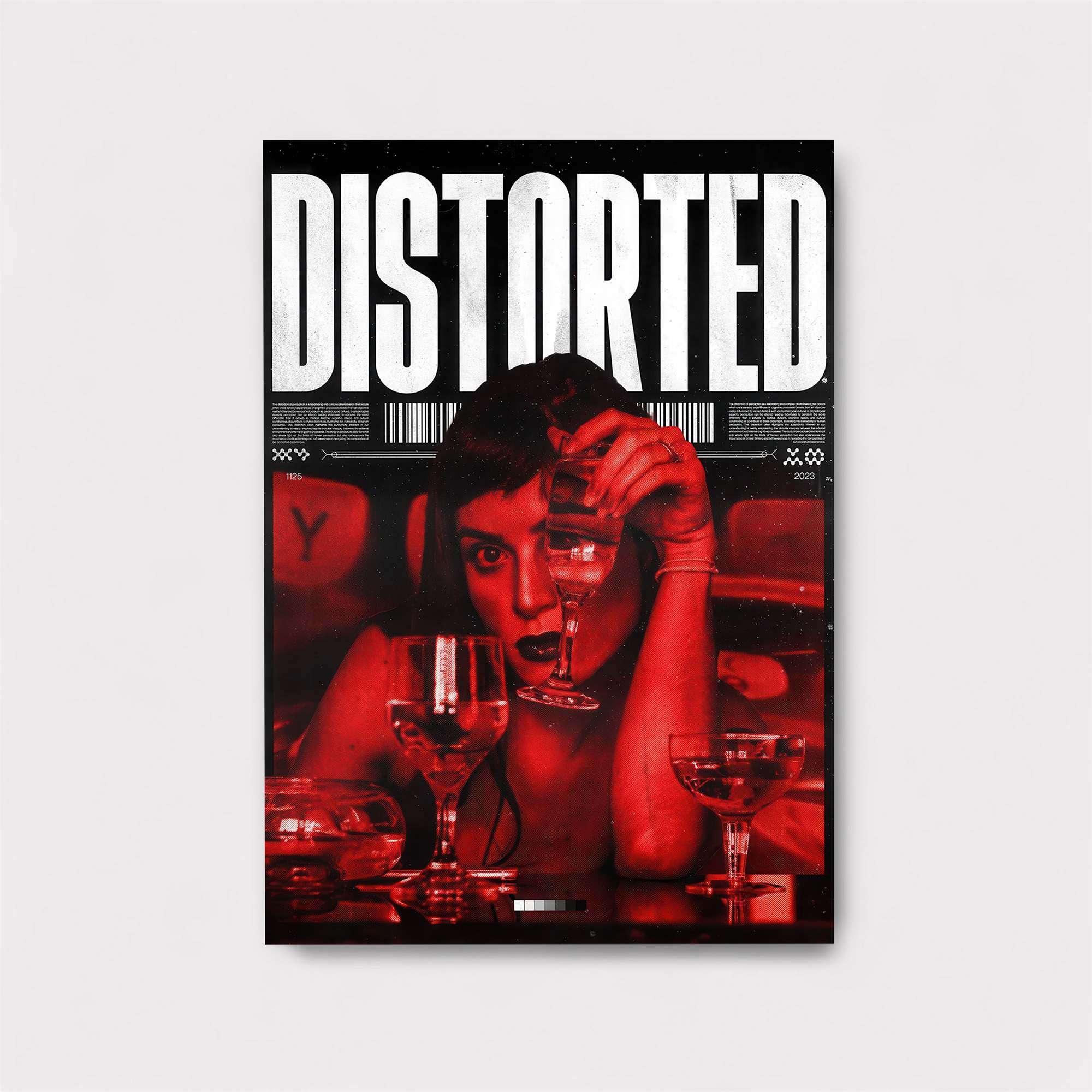 Distorted Despair Safe Wall Magnetic / M