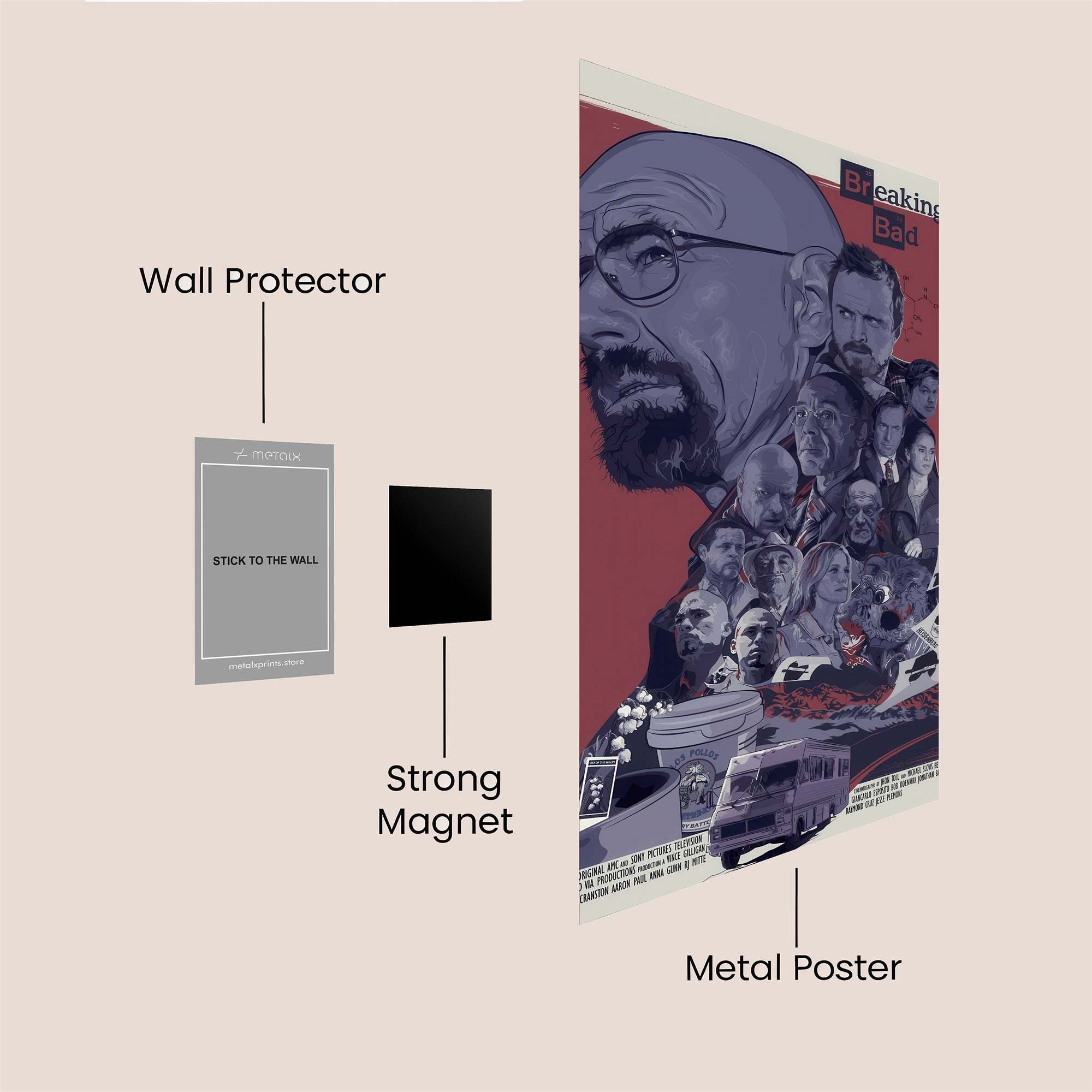 Heisenberg Intense Safe Wall Magnetic / M