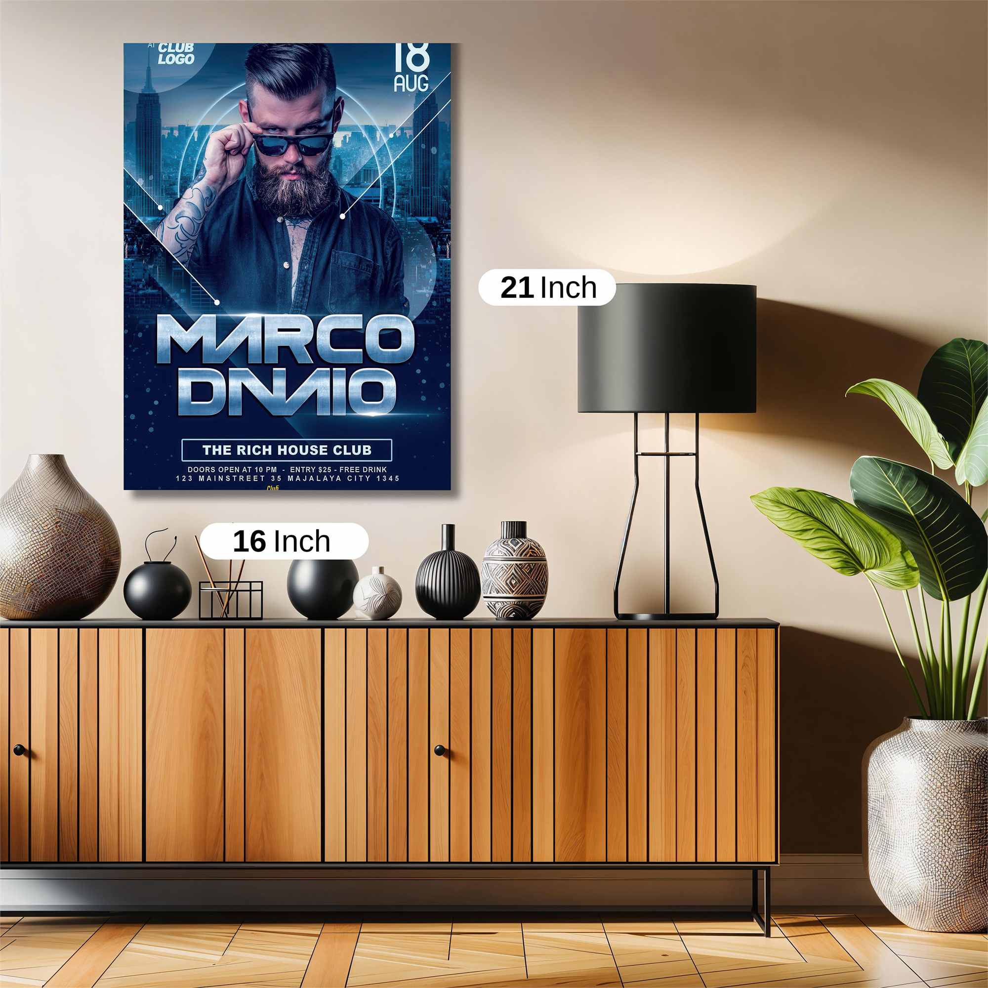 Marco Dynamic Safe Wall Magnetic / M