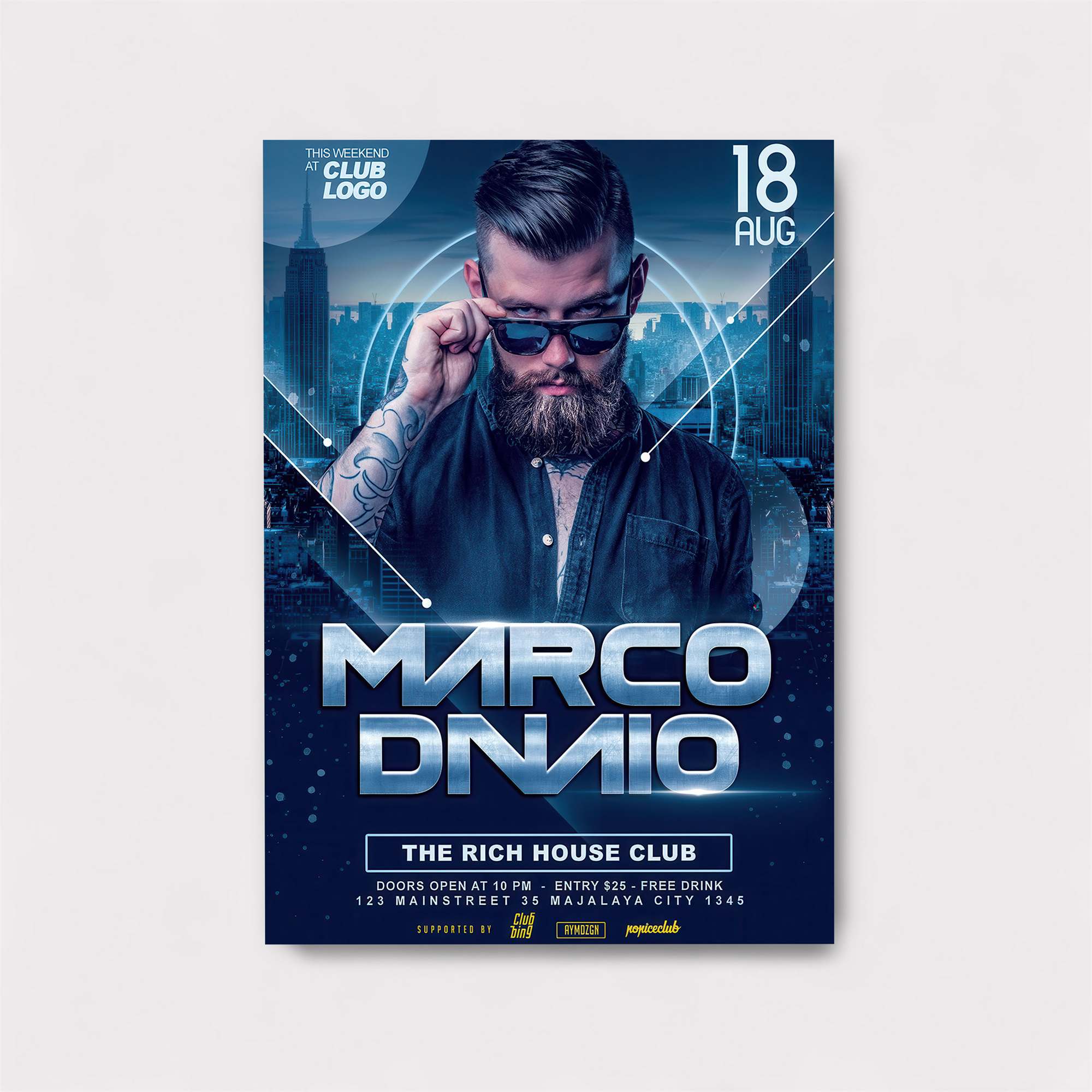 Marco Dynamic Safe Wall Magnetic / M