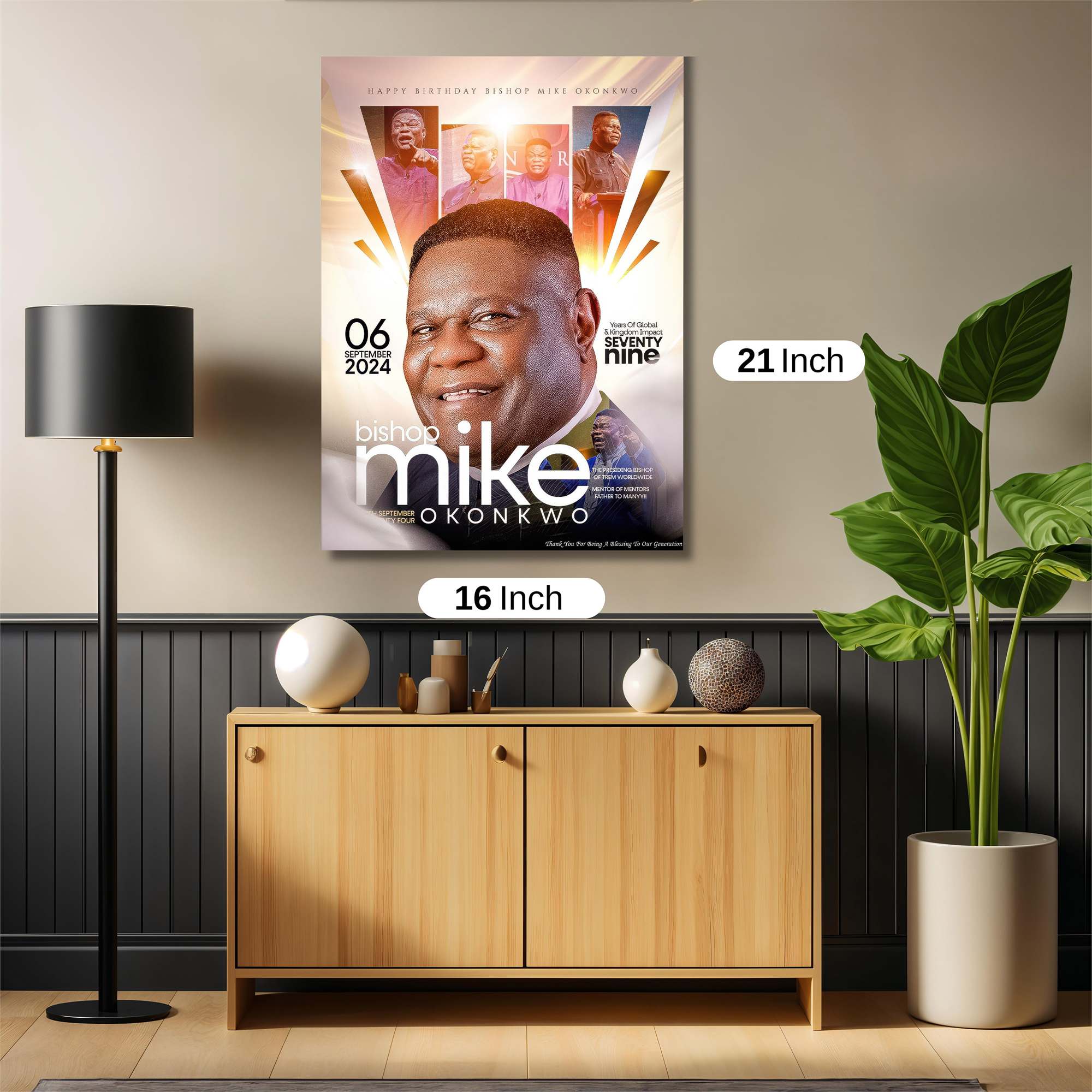 Bishop Radiance Safe Wall Magnetic / M