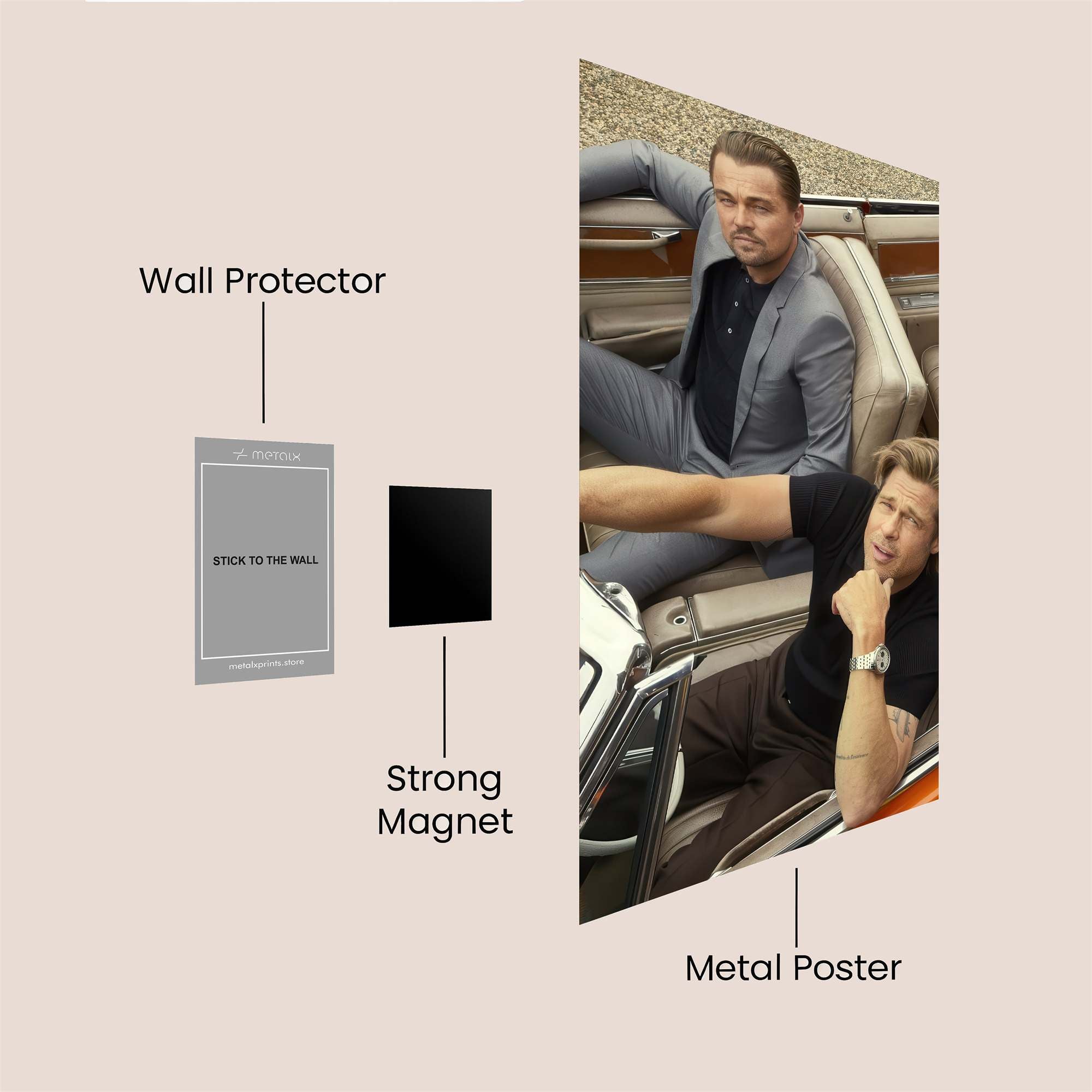 DiCaprio Suave Safe Wall Magnetic / M