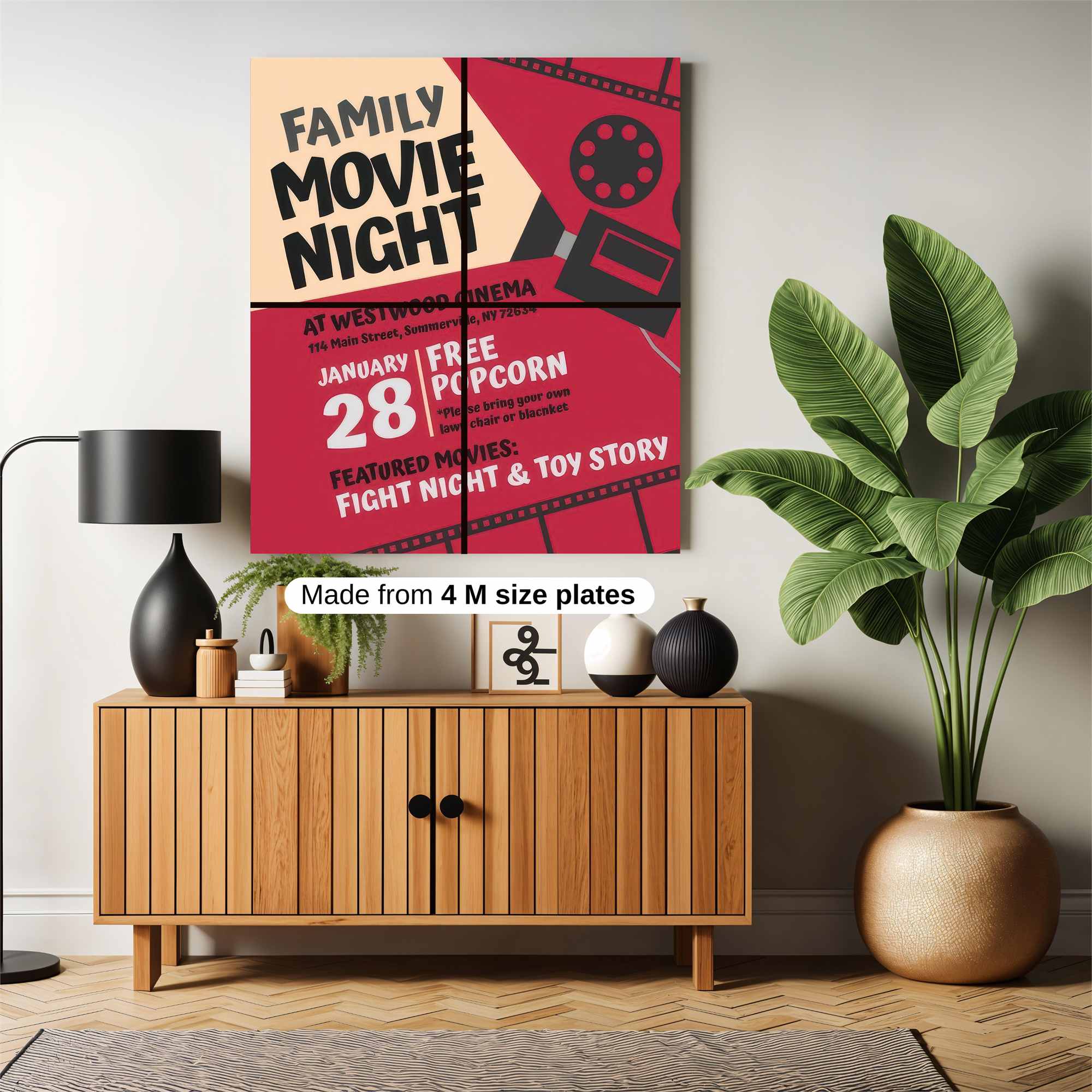 Movie Magic Safe Wall Magnetic / M