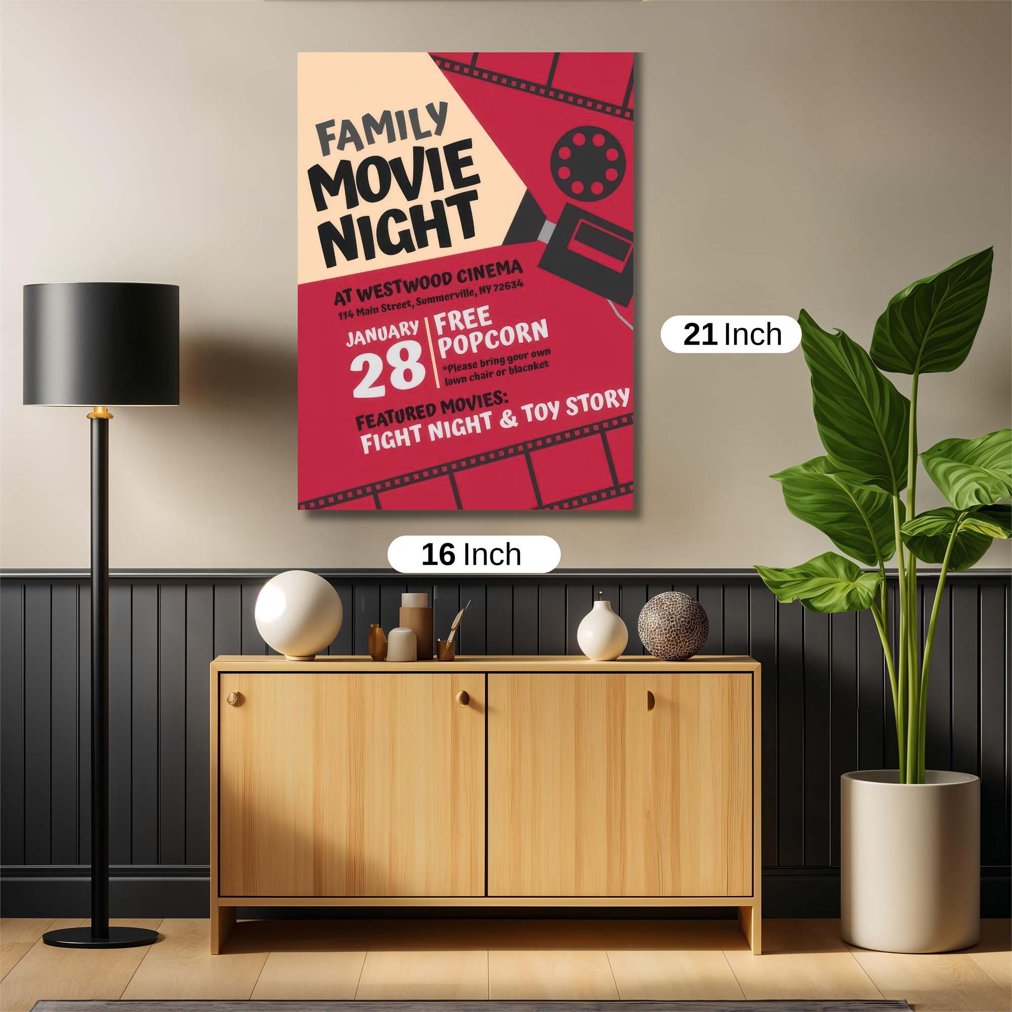 Movie Magic Safe Wall Magnetic / M