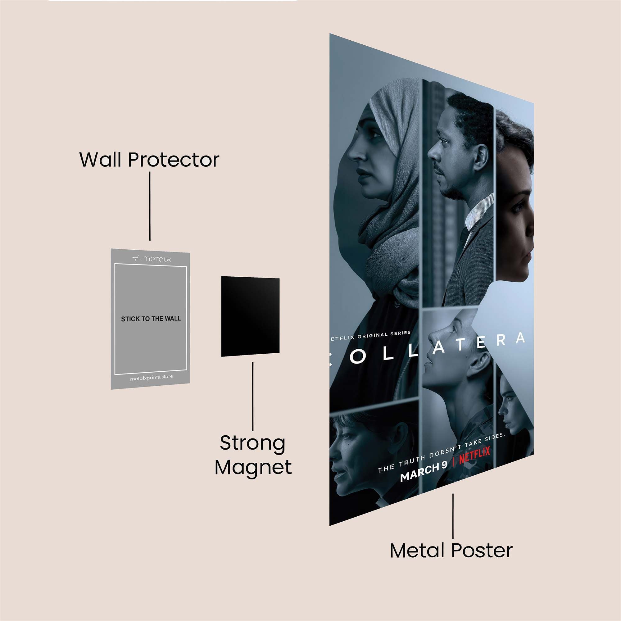 Silent Witness Safe Wall Magnetic / M