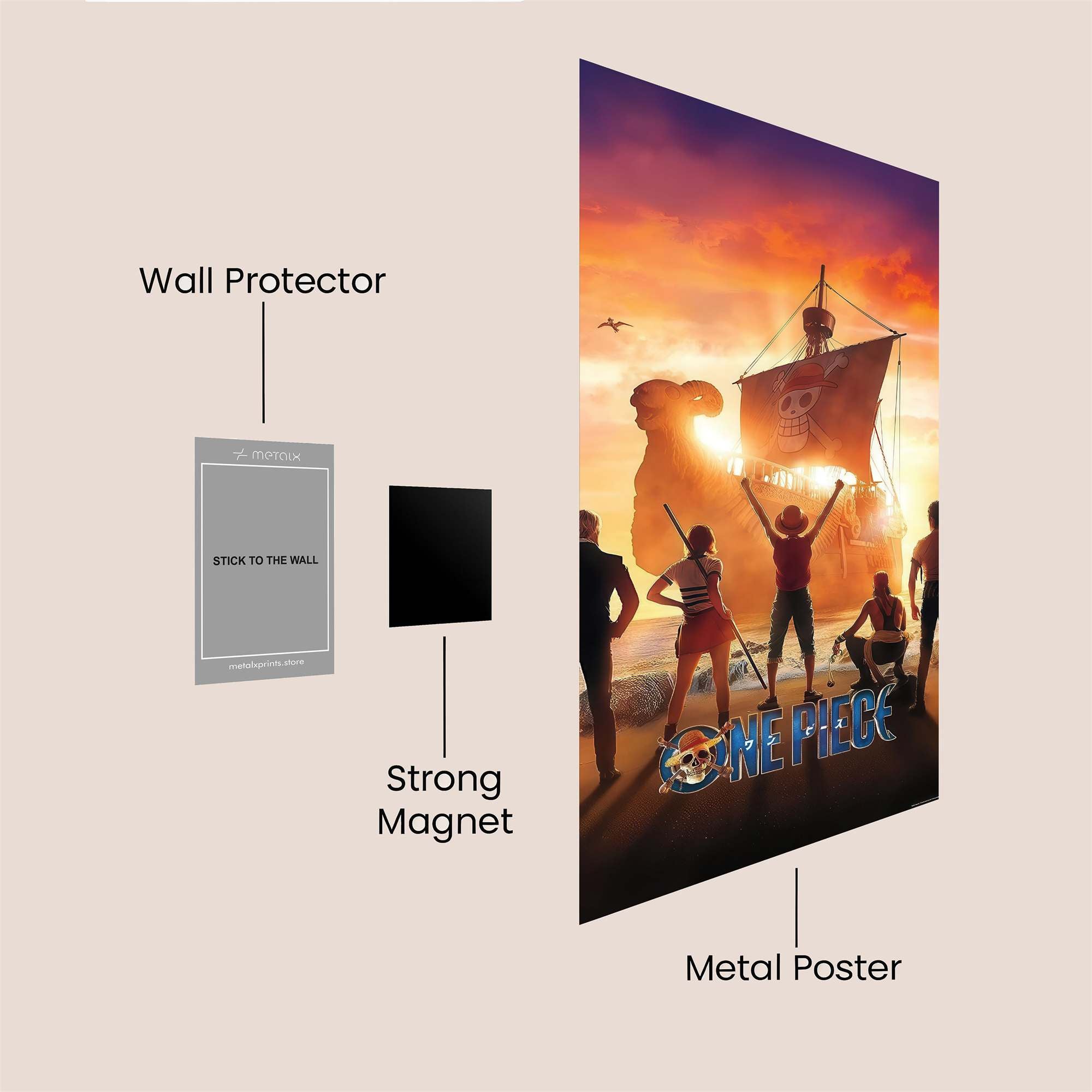 Strawhat Odyssey Safe Wall Magnetic / M