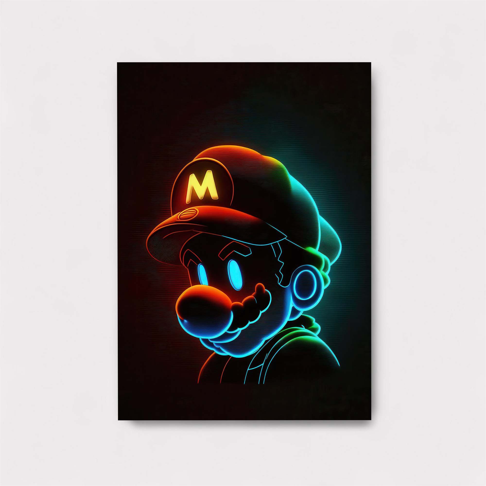 Mario Glow Safe Wall Magnetic / M