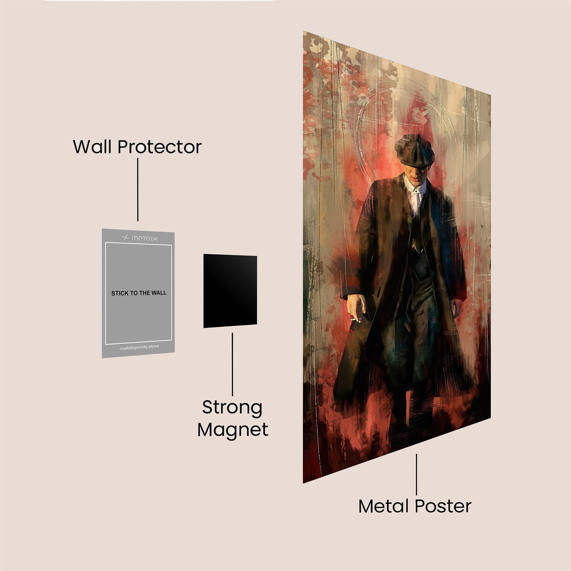 Tommy Enigma Safe Wall Magnetic / M