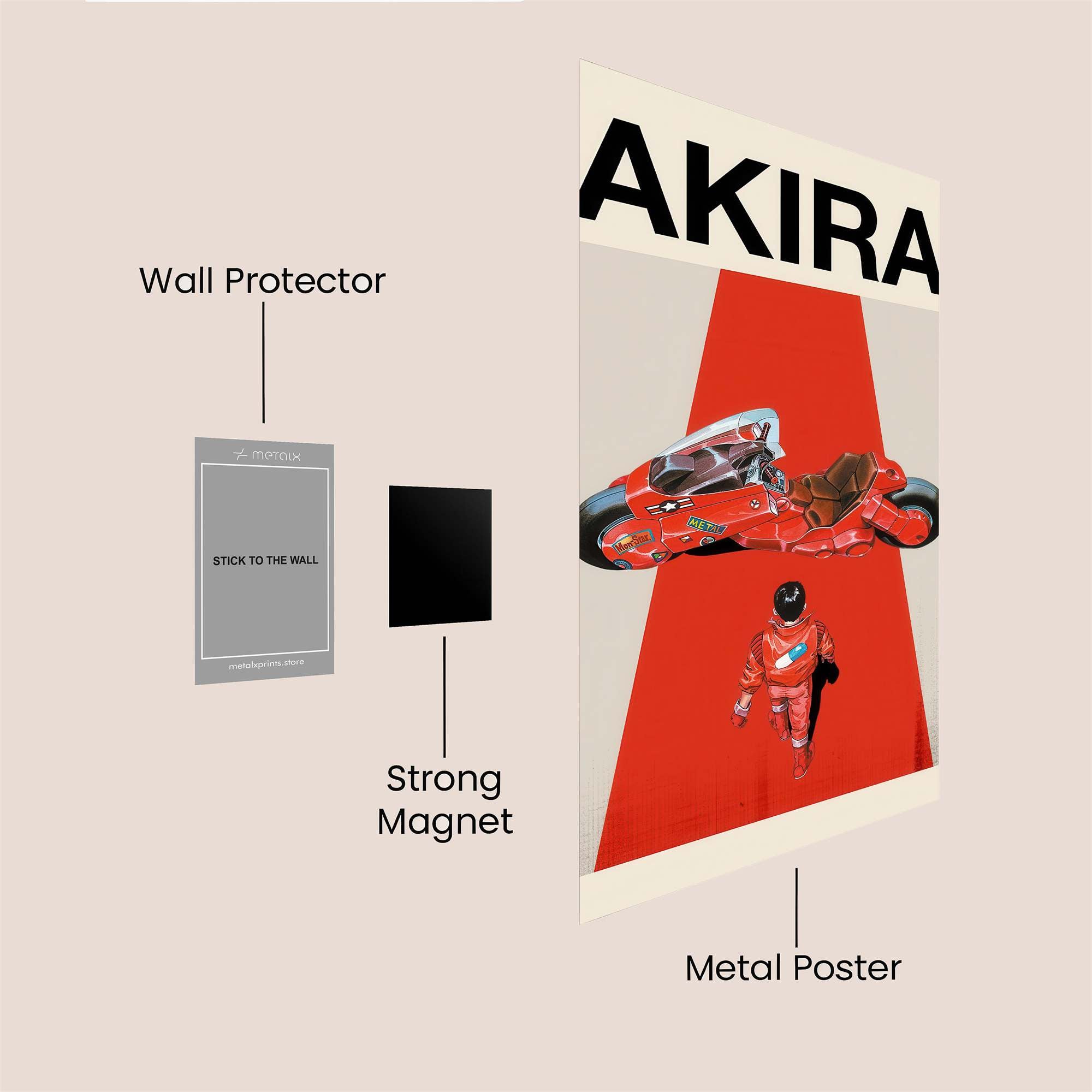 Akira Odyssey Safe Wall Magnetic / M