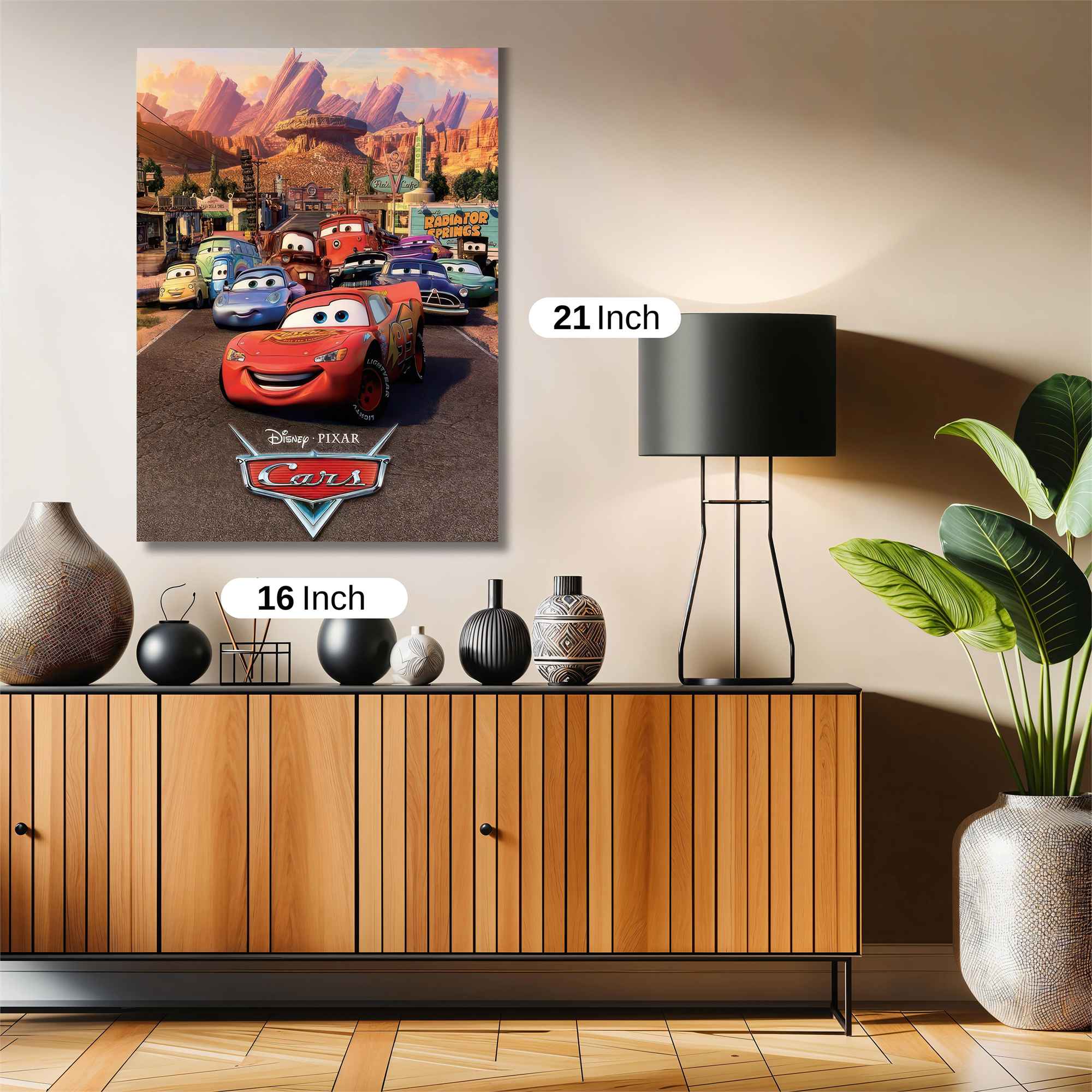 Cars Cheerful Safe Wall Magnetic / M