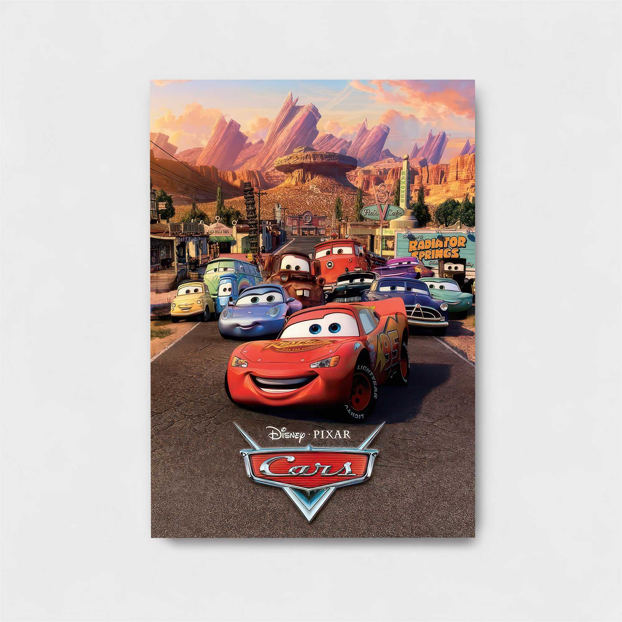 Cars Cheerful Safe Wall Magnetic / M