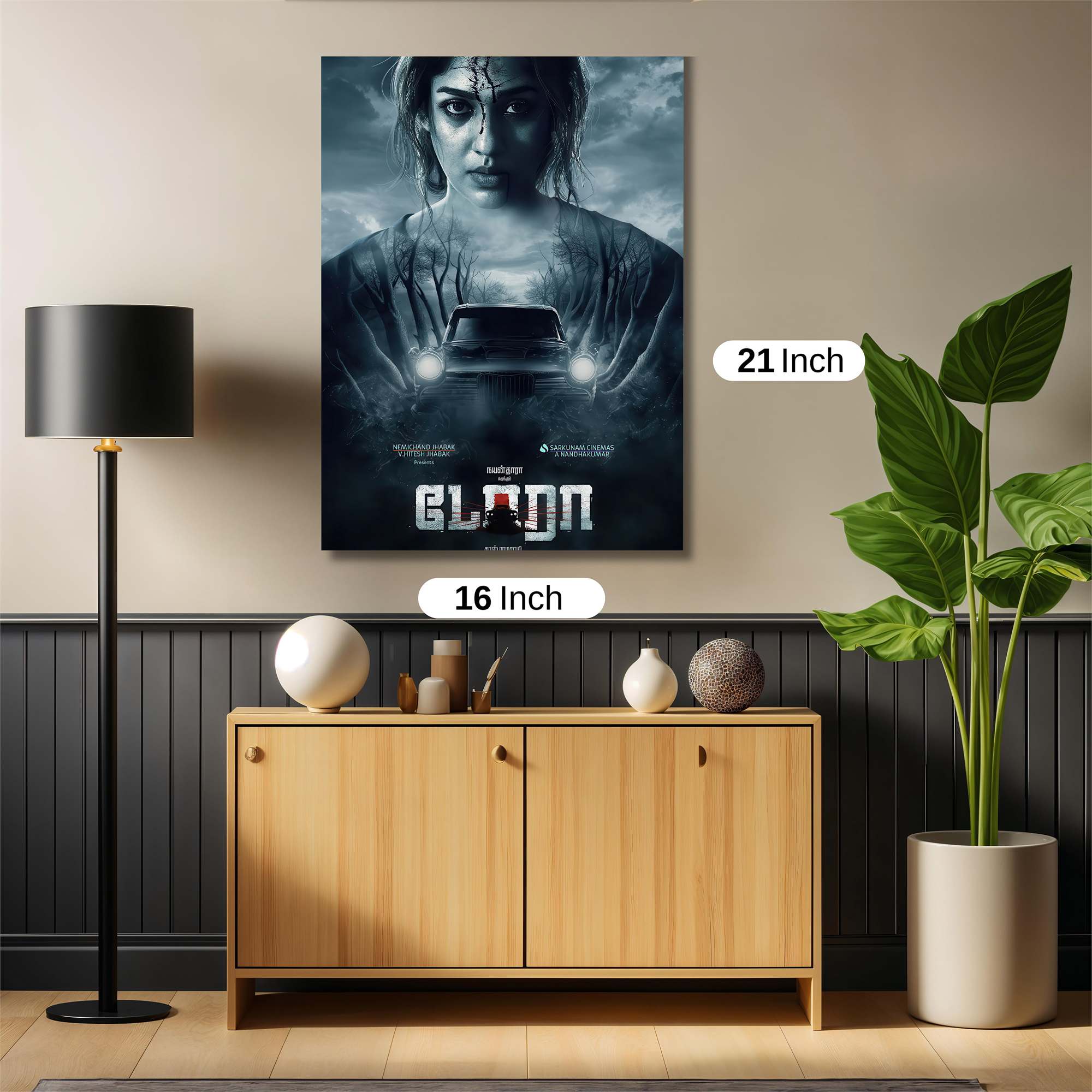 Ghostly Glare Safe Wall Magnetic / M