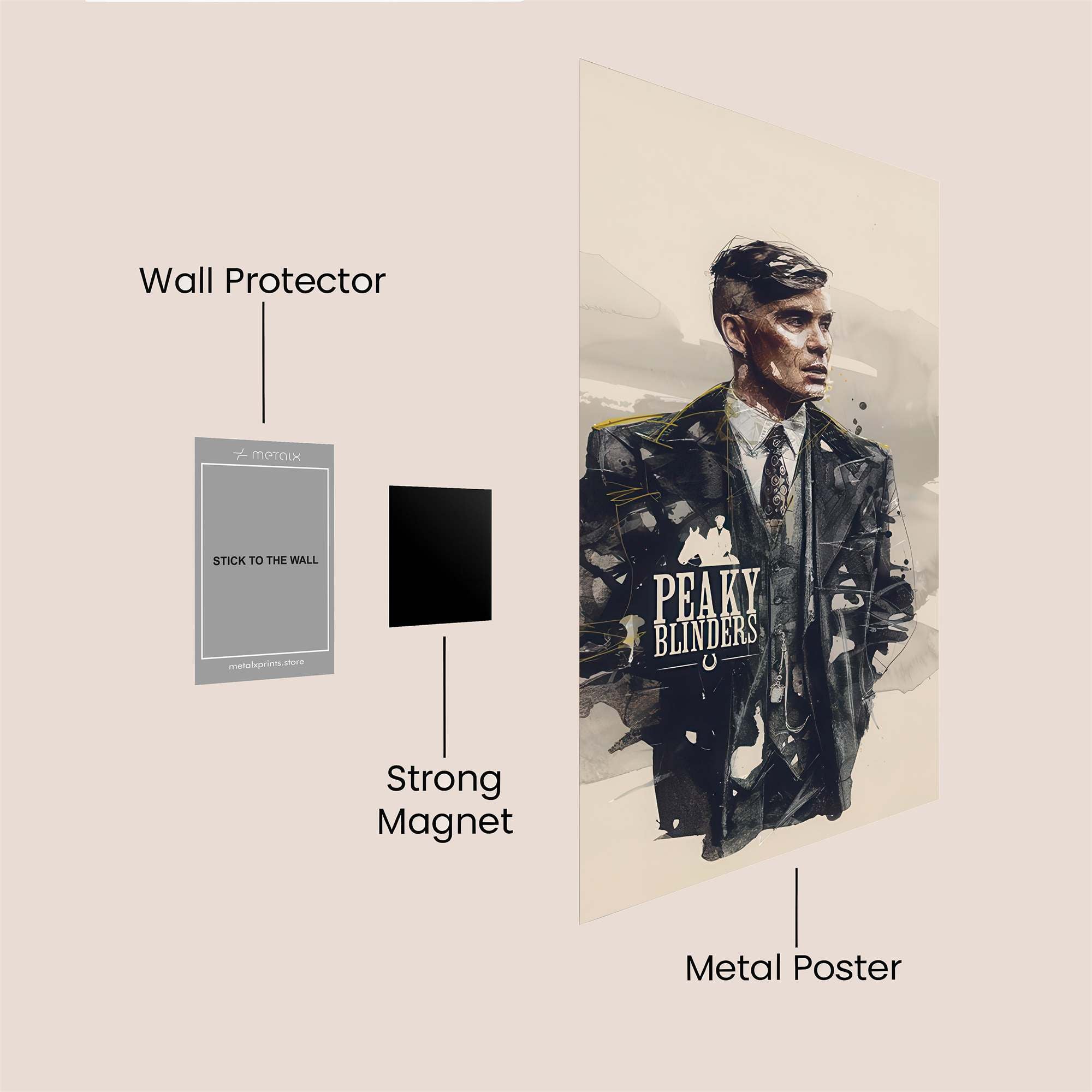 Shelby Elegance Safe Wall Magnetic / M