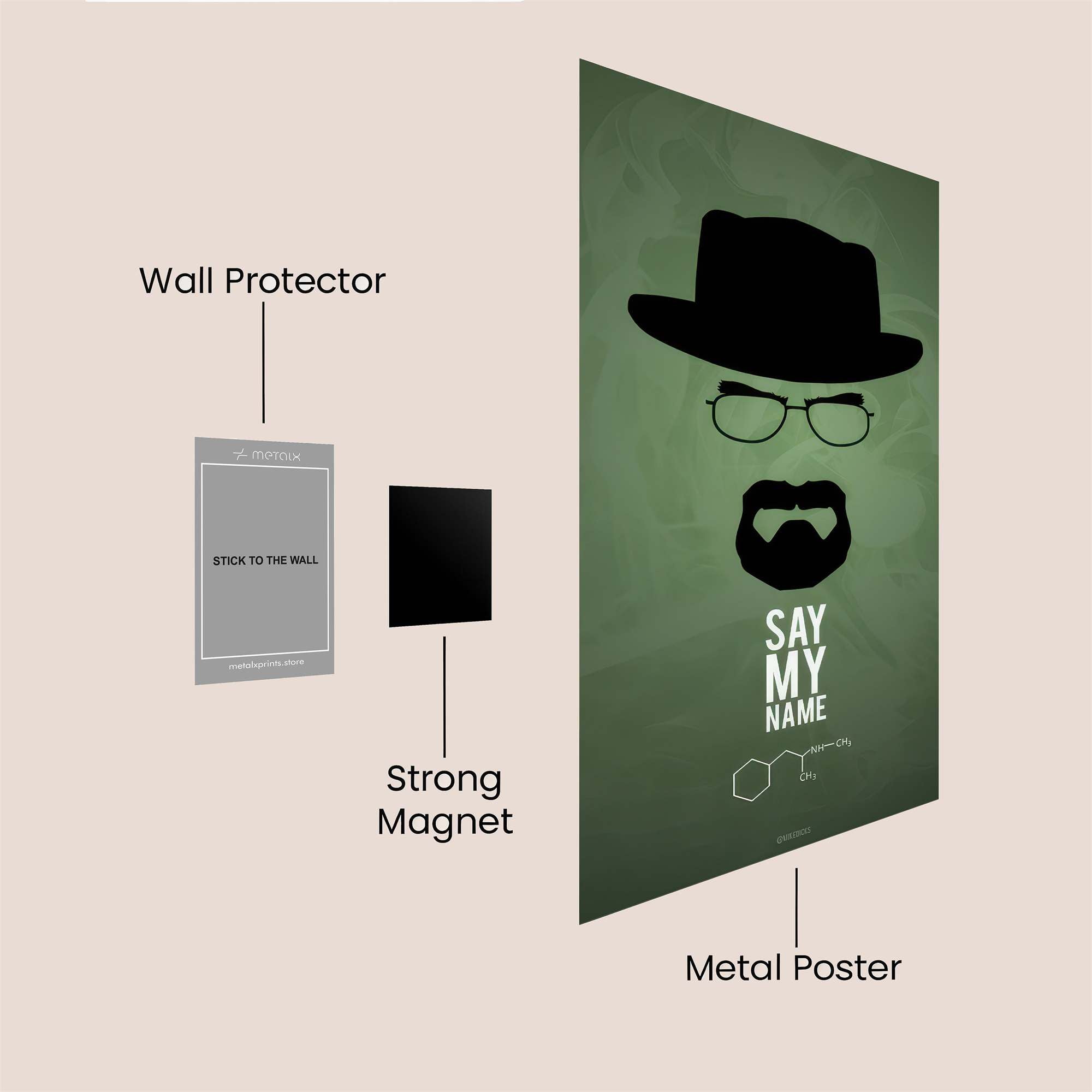 Heisenberg Intense Safe Wall Magnetic / M