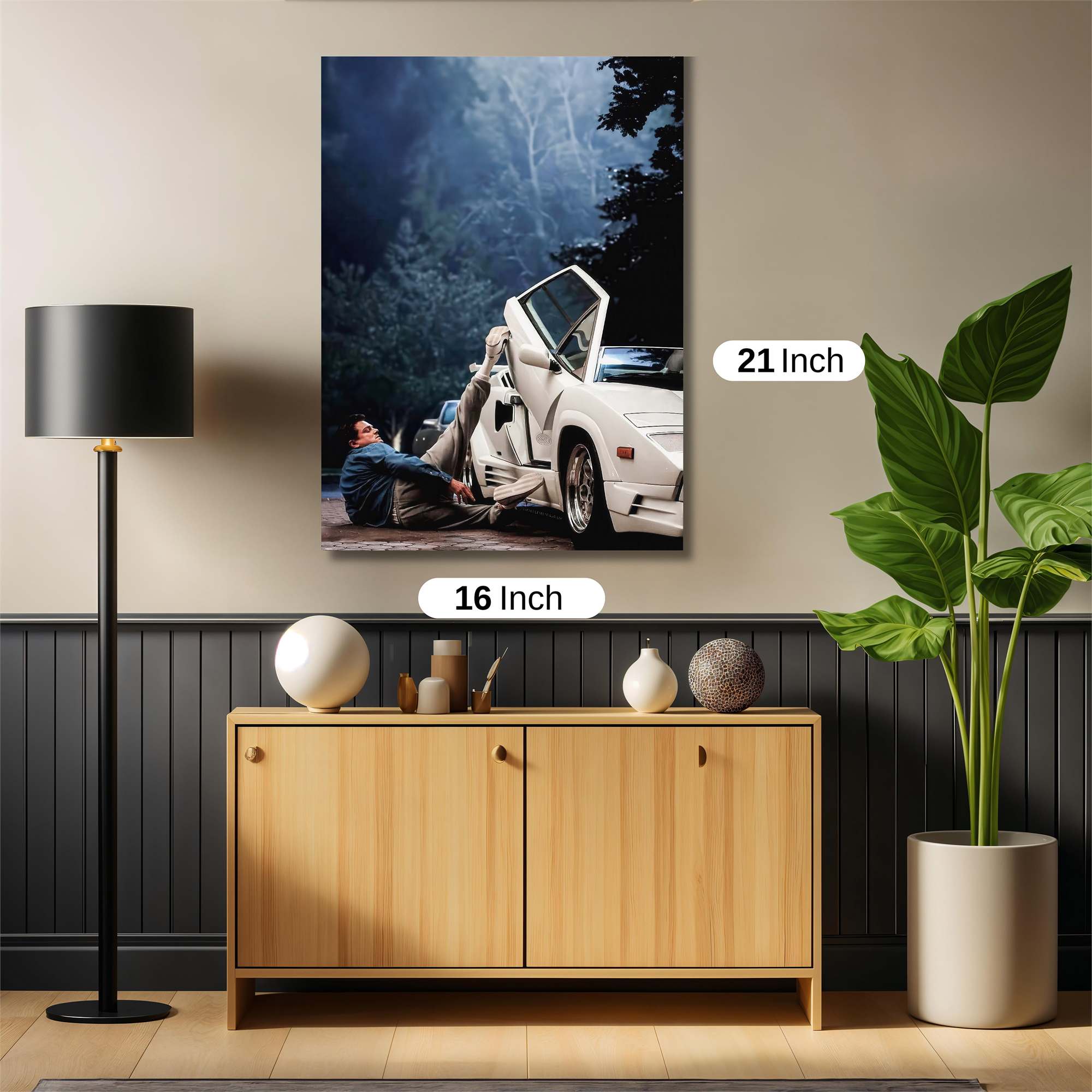 Lamborghini Lament Safe Wall Magnetic / M