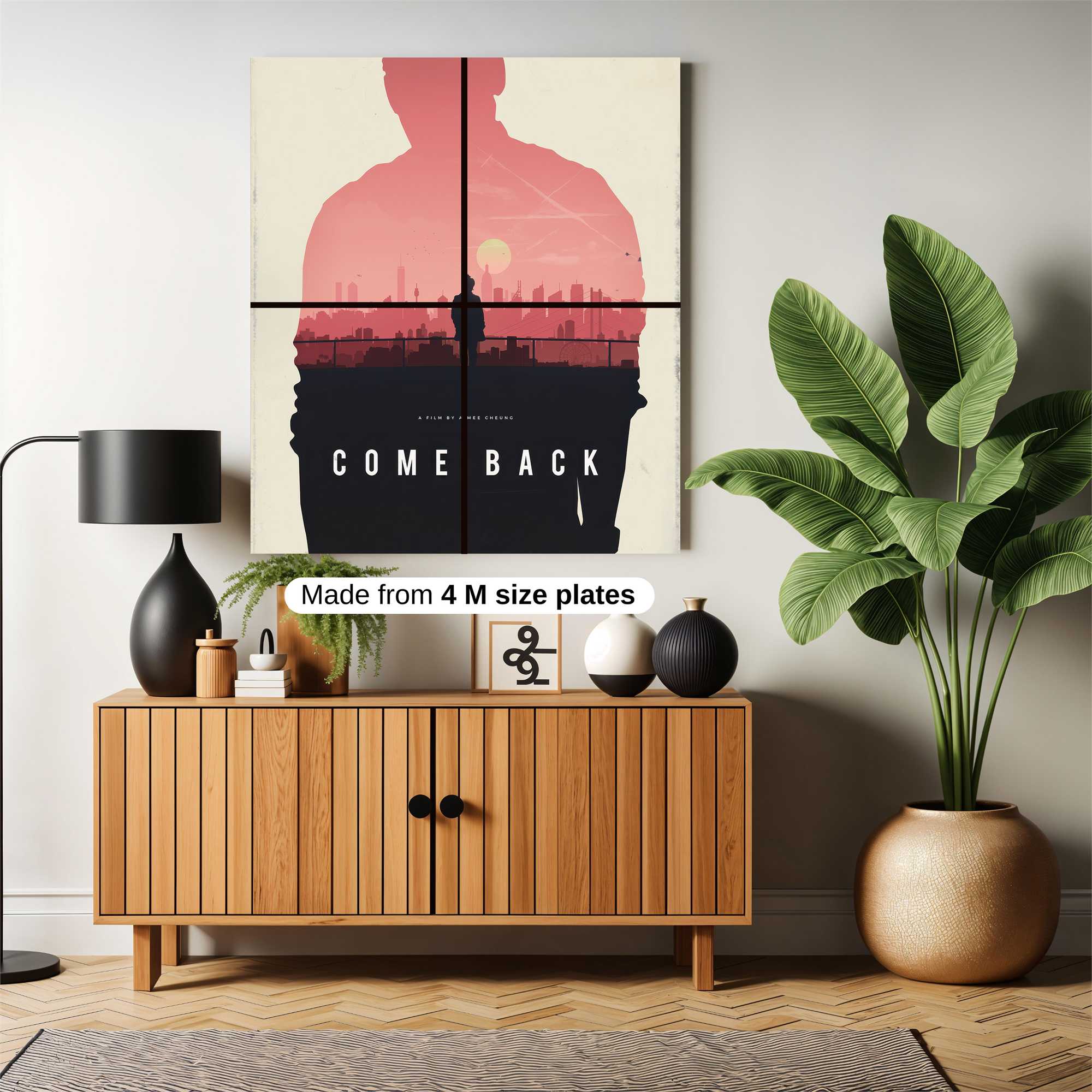 Sunset Return Safe Wall Magnetic / M