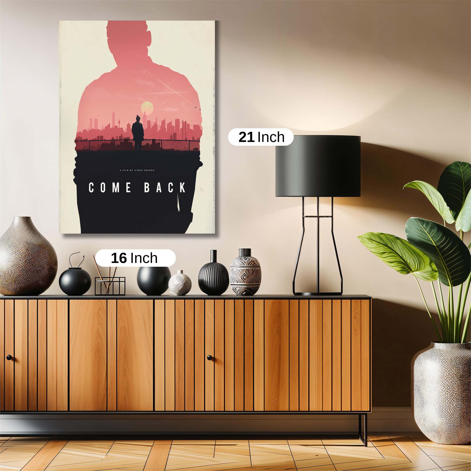 Sunset Return Safe Wall Magnetic / M