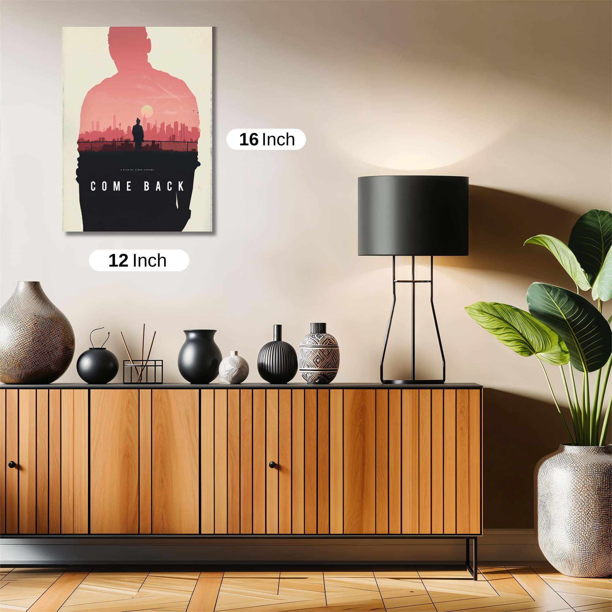 Sunset Return Safe Wall Magnetic / M