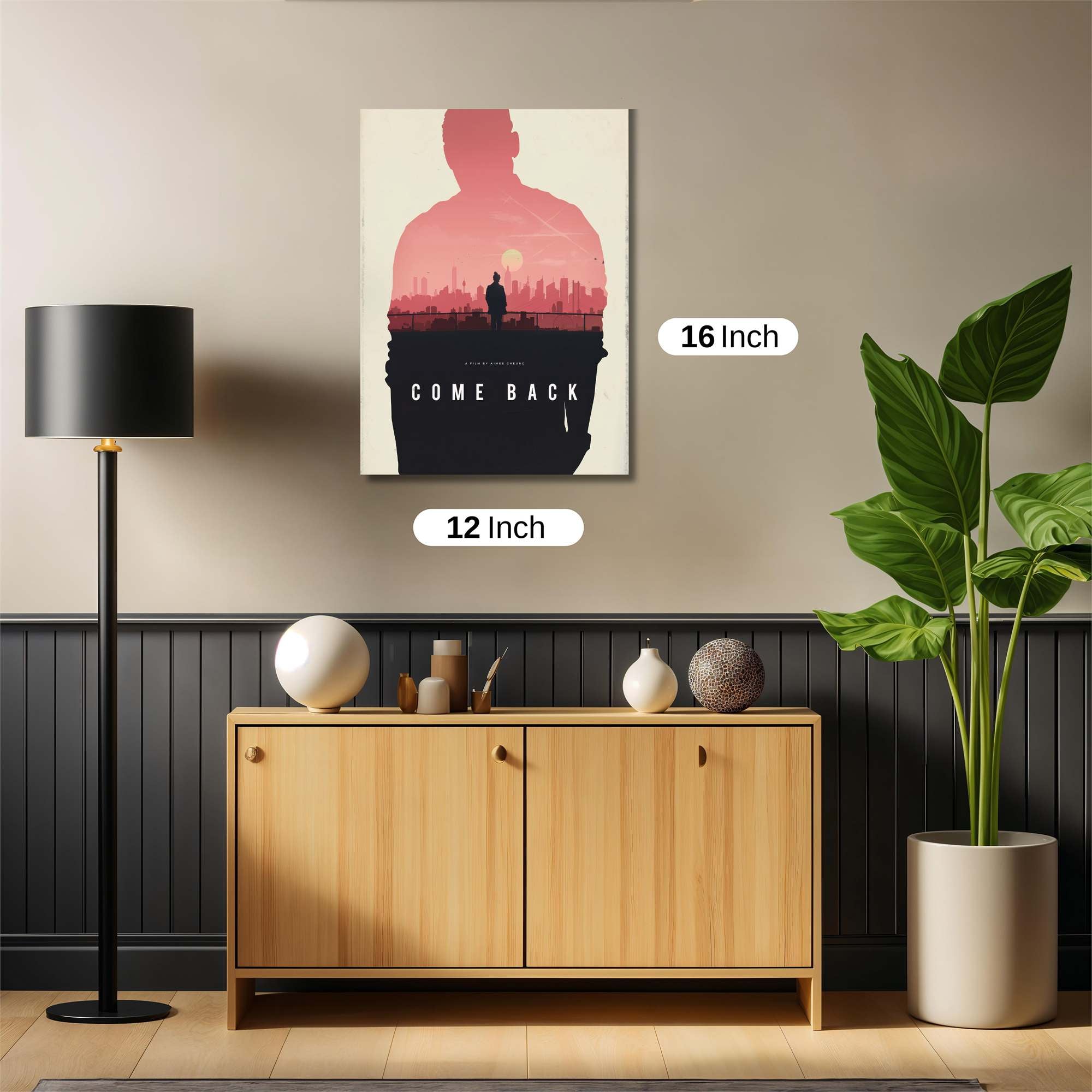 Sunset Return Safe Wall Magnetic / M