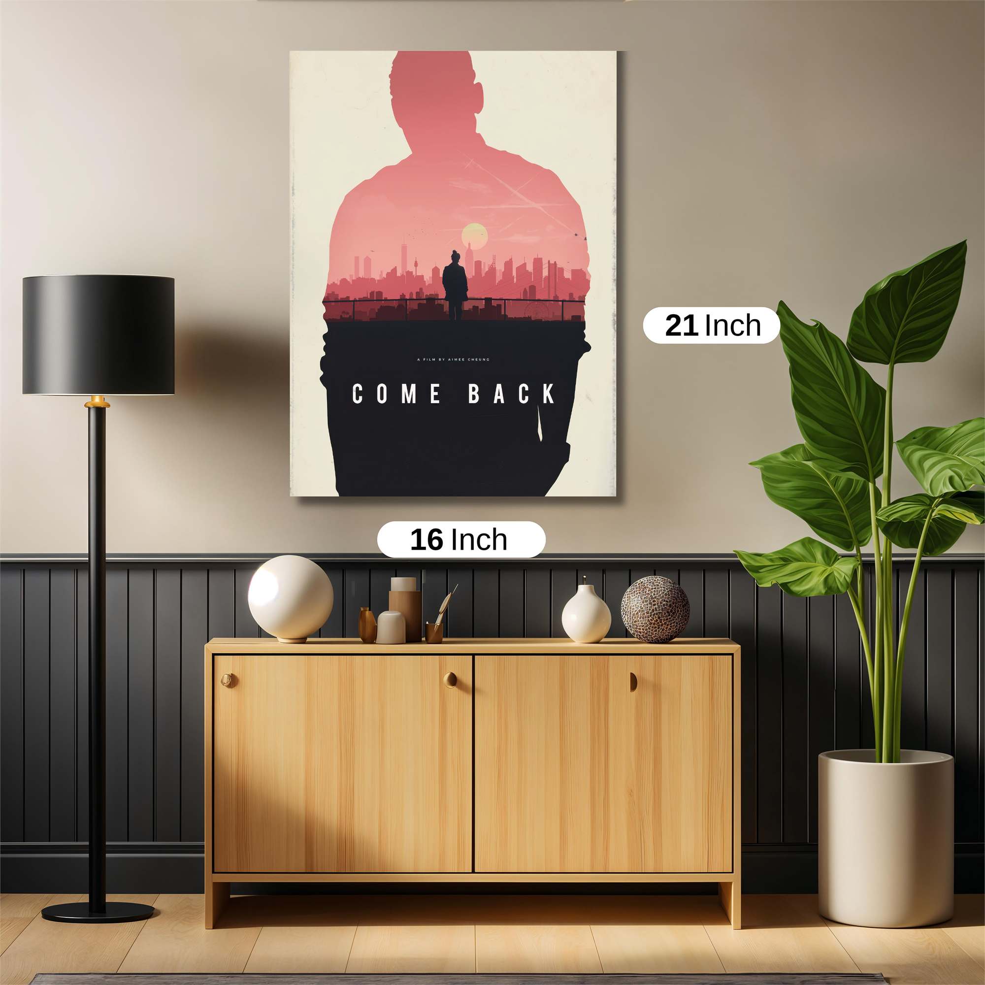 Sunset Return Safe Wall Magnetic / M