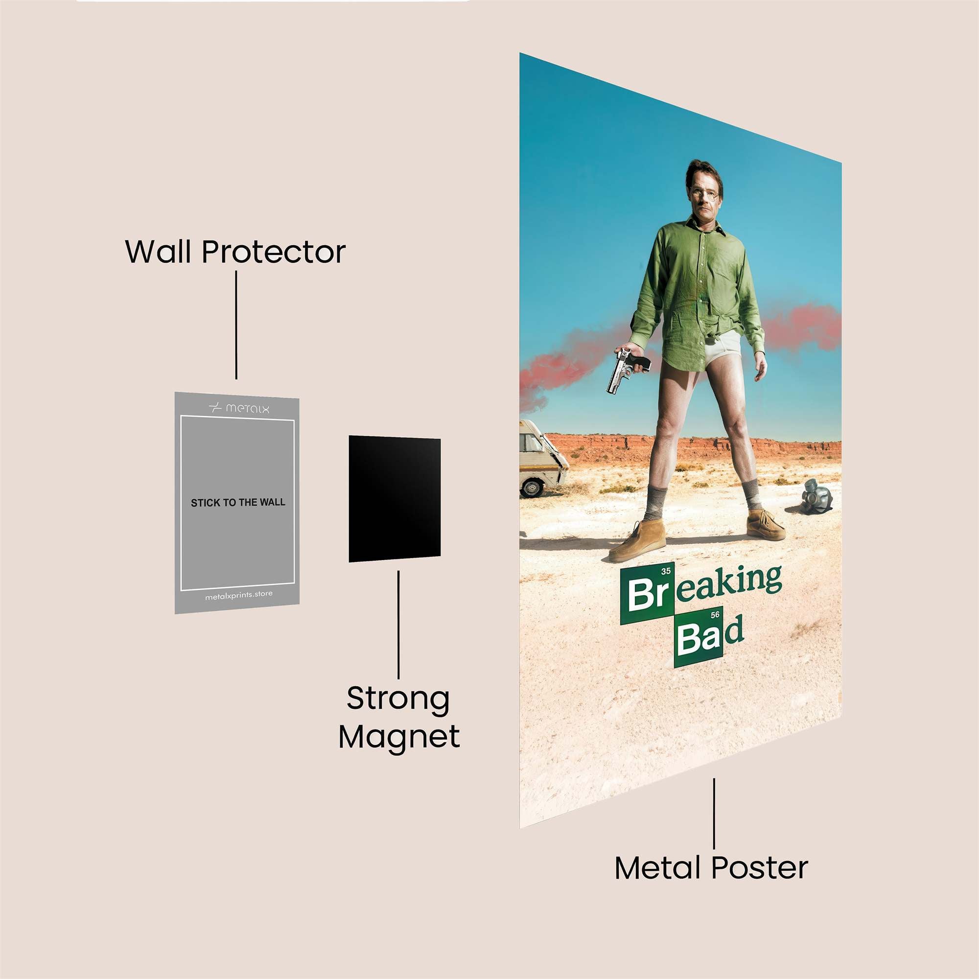 Walter Wild Safe Wall Magnetic / M