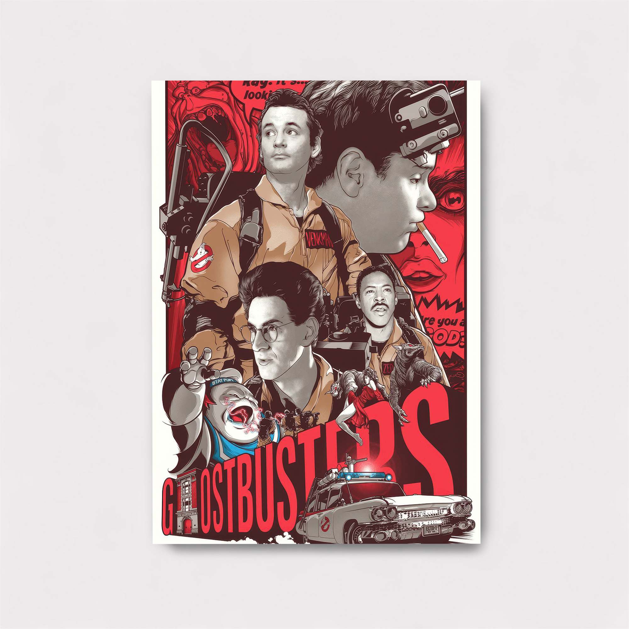 Ghostbusters Epic Safe Wall Magnetic / M