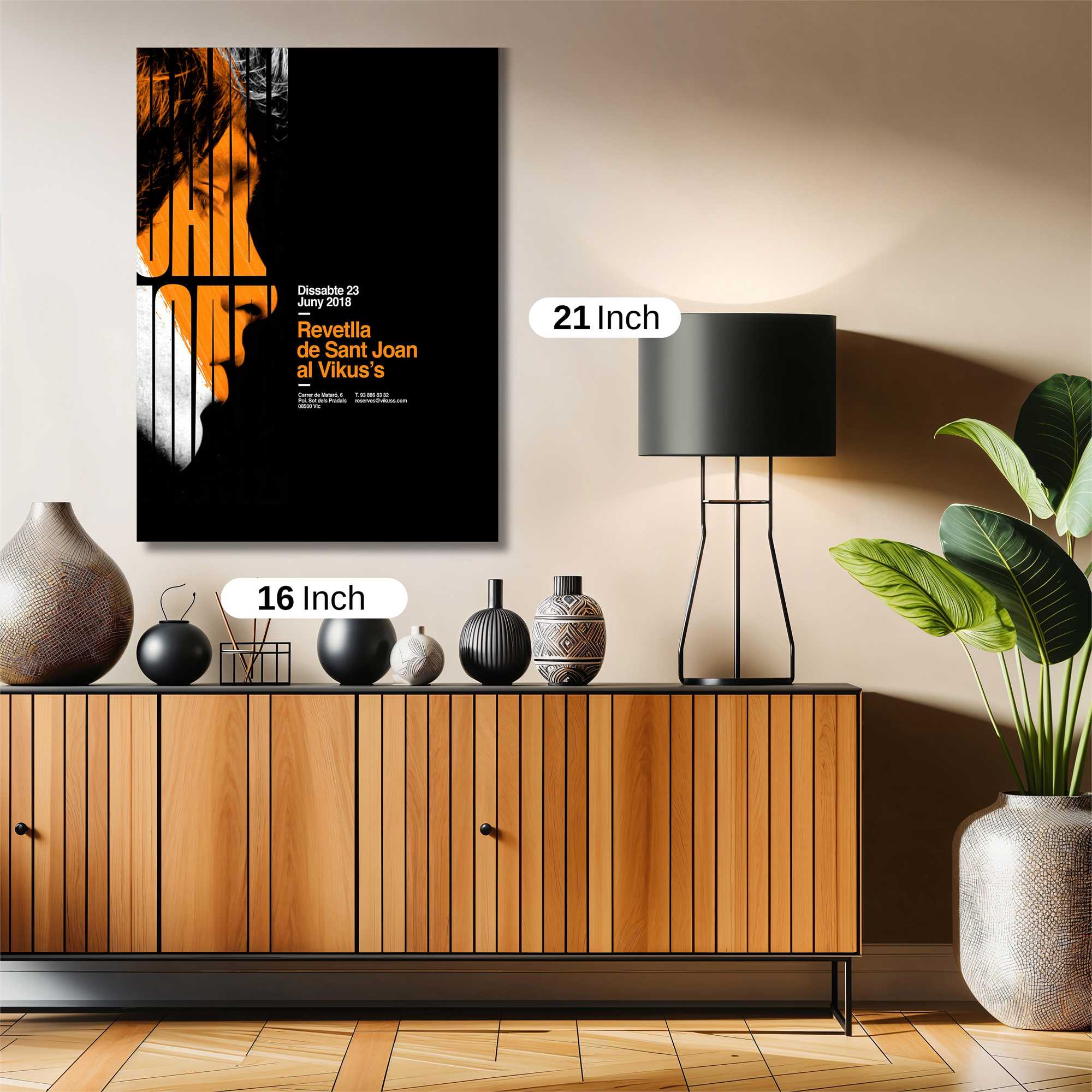 Joan's Glow Safe Wall Magnetic / M