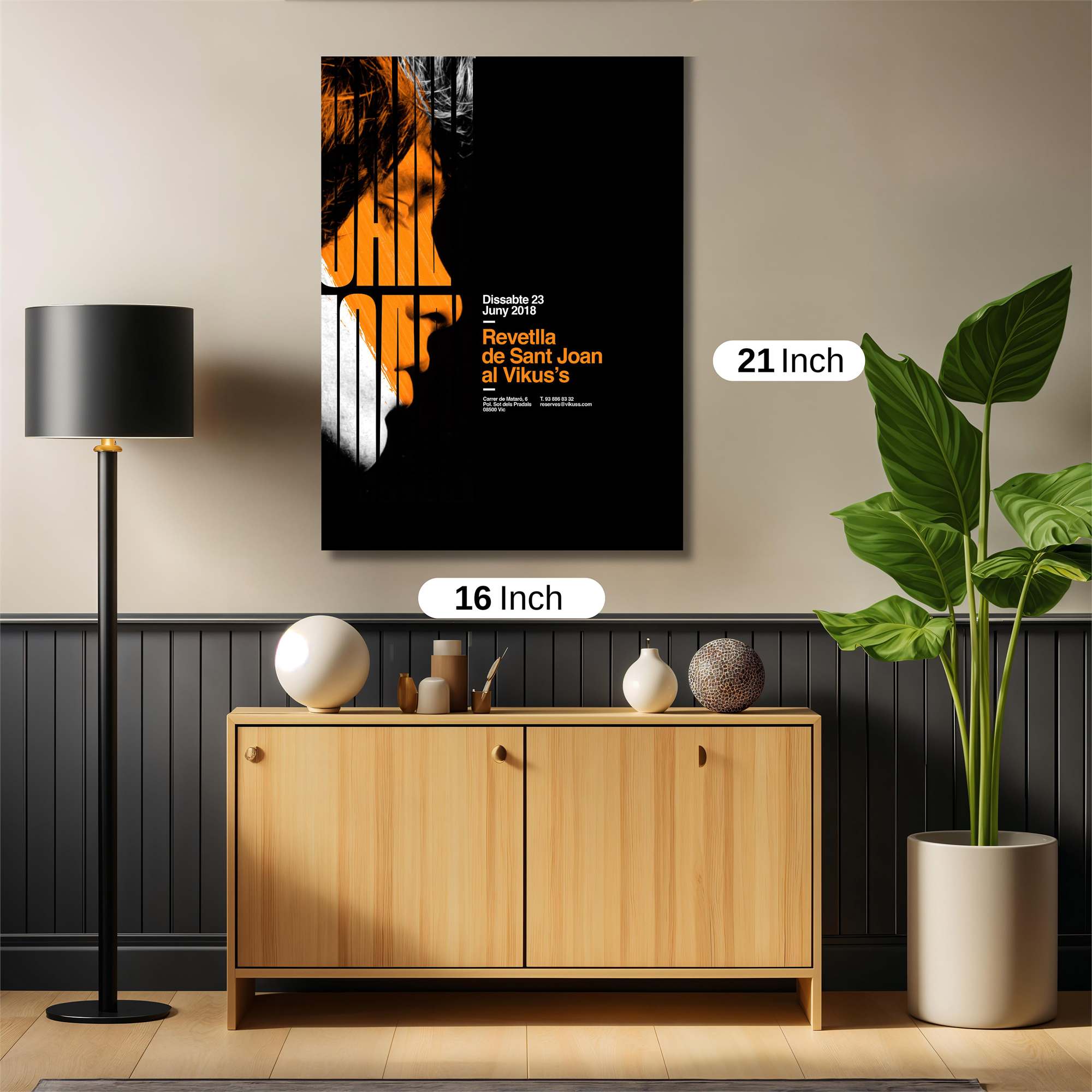 Joan's Glow Safe Wall Magnetic / M