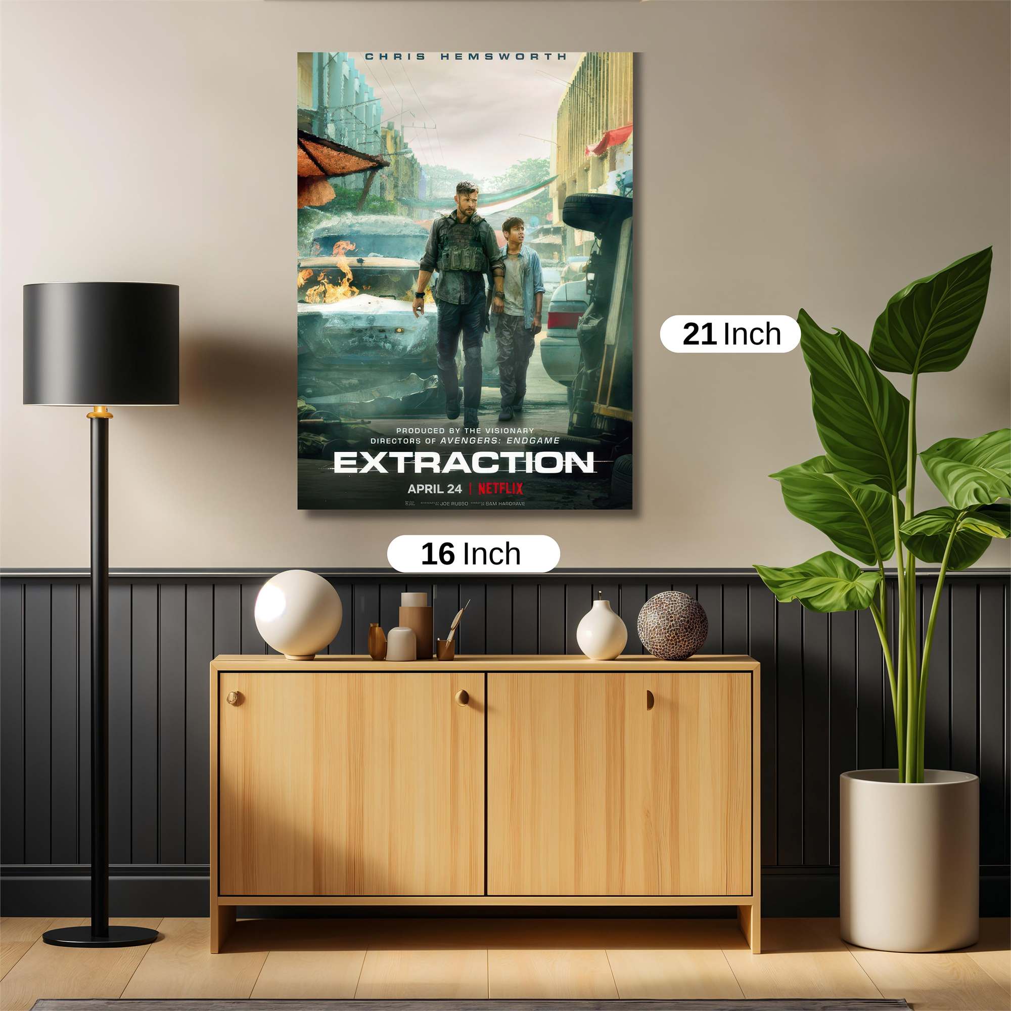 Hemsworth Heroic Safe Wall Magnetic / M