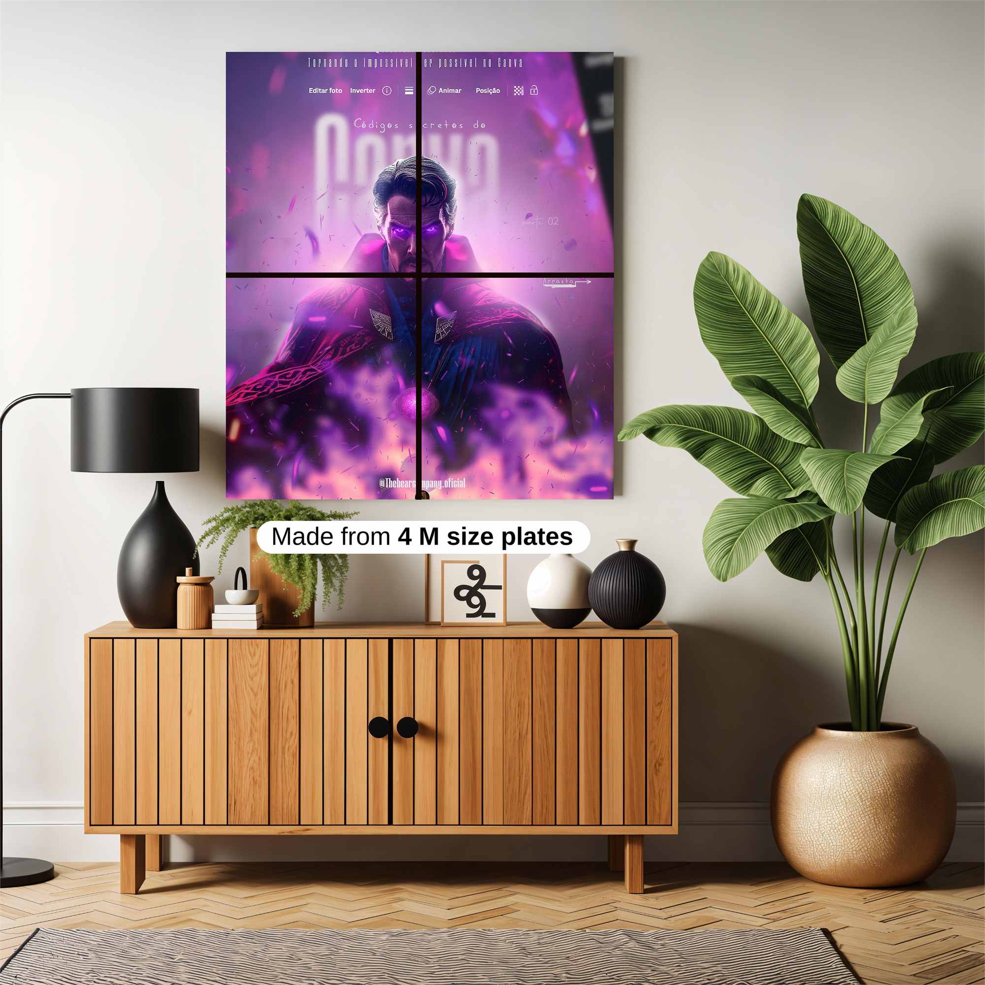 Strange Enigma Safe Wall Magnetic / M