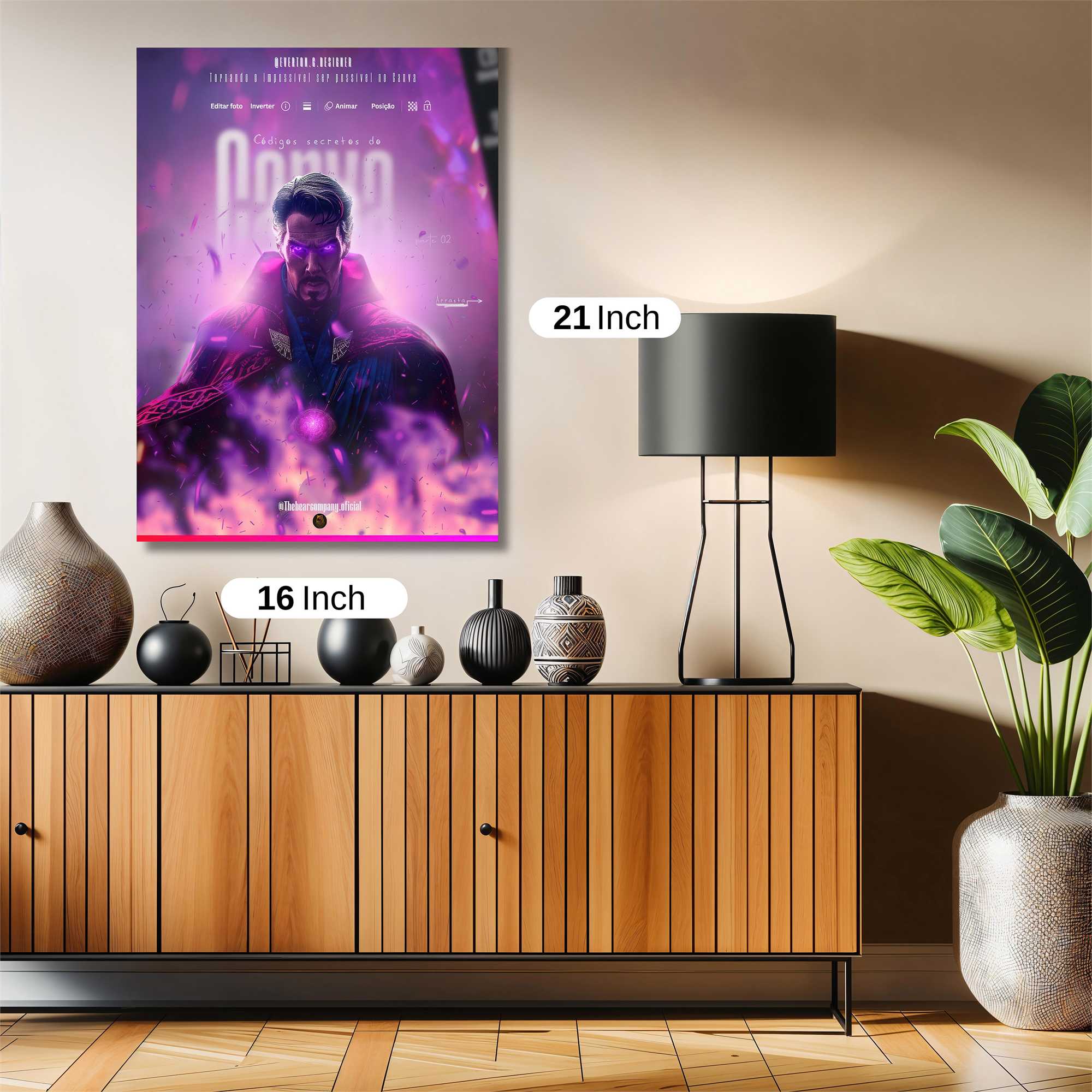 Strange Enigma Safe Wall Magnetic / M