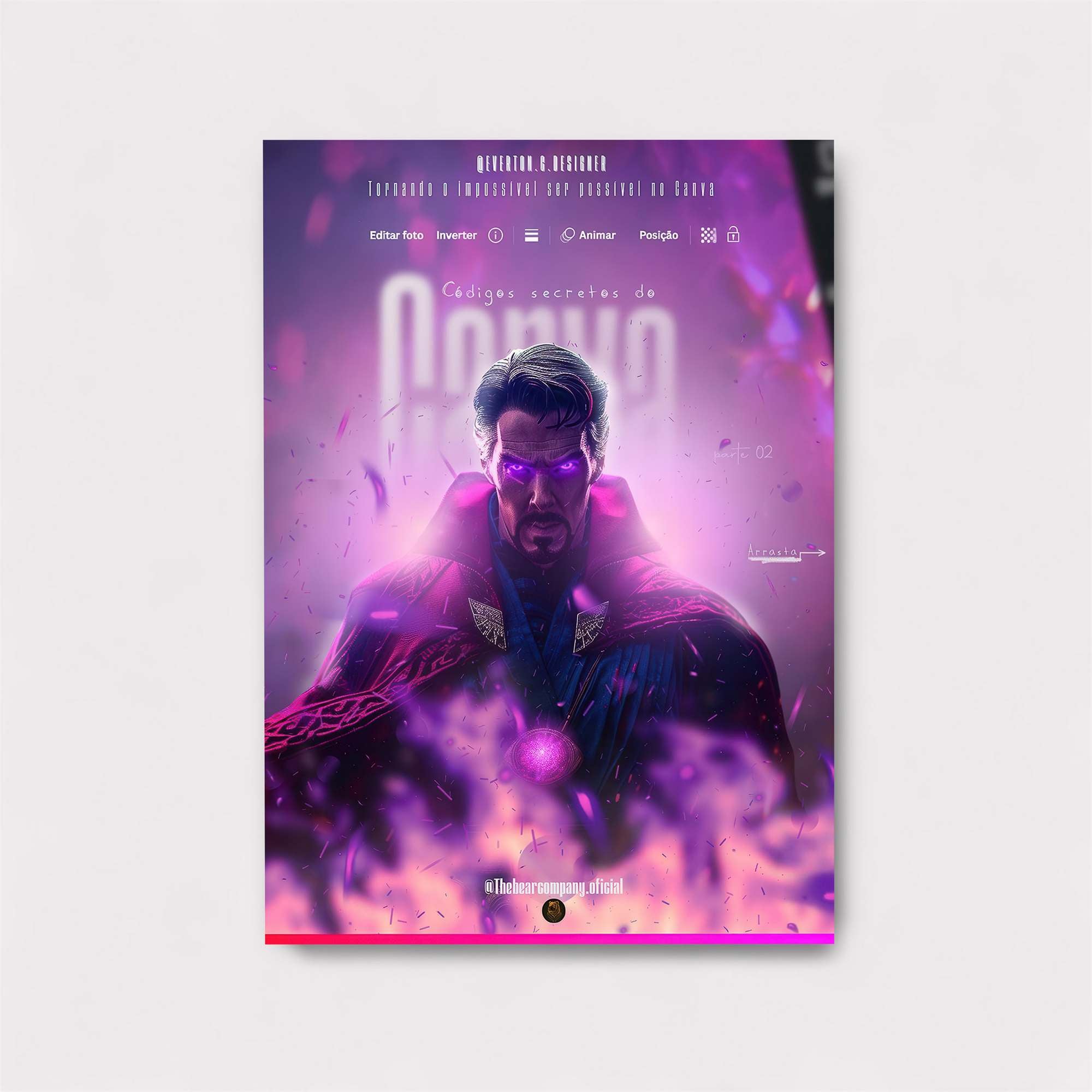 Strange Enigma Safe Wall Magnetic / M