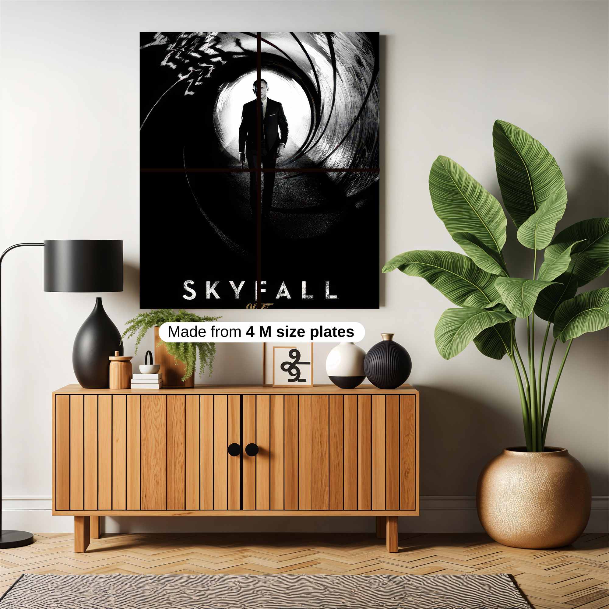 Bond Enigmatic Safe Wall Magnetic / M