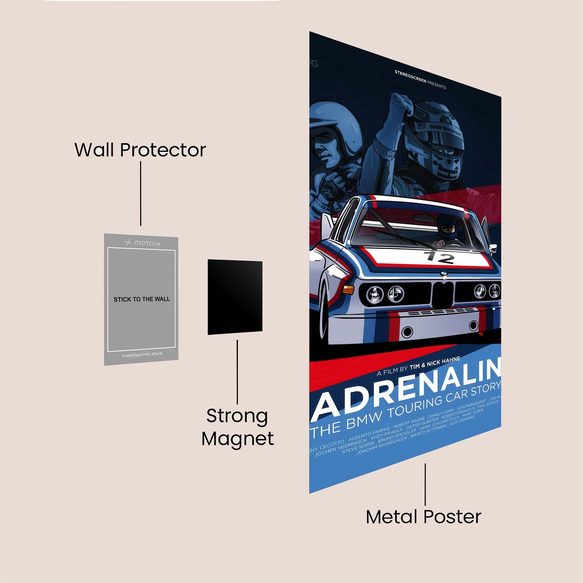 Racing Euphoria Safe Wall Magnetic / M