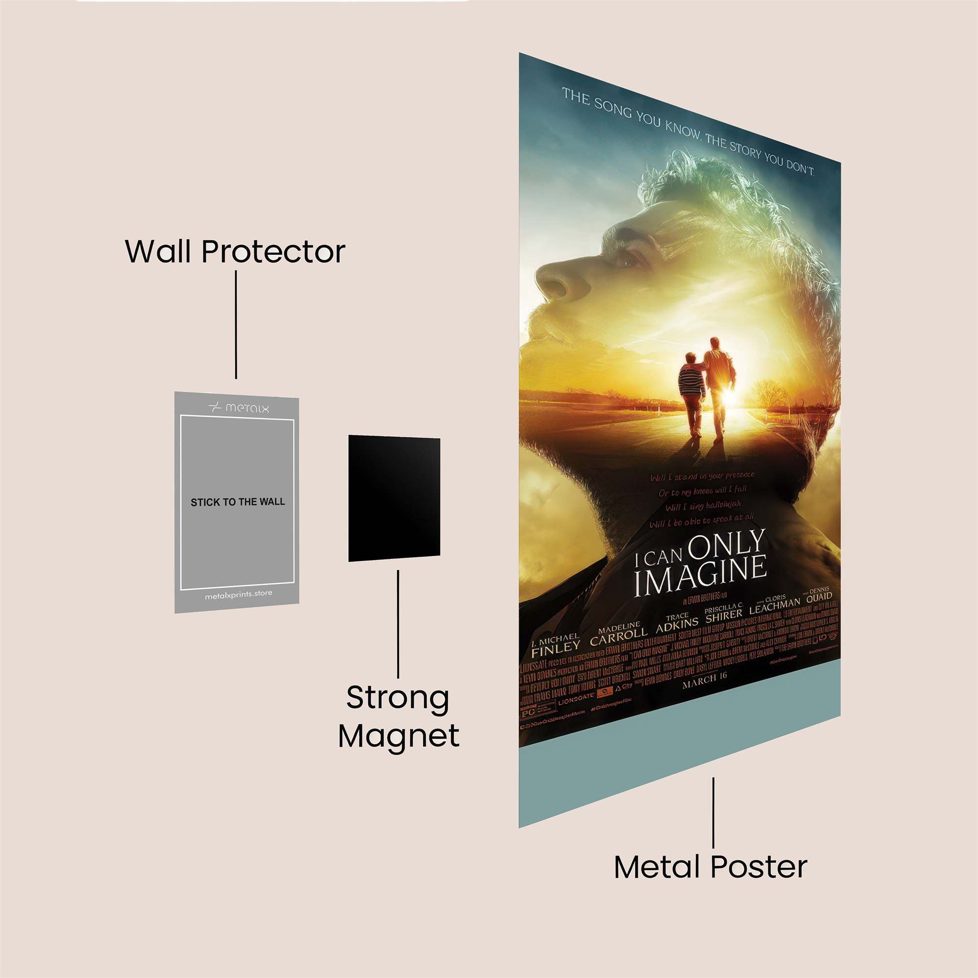 Imagine Serenity Safe Wall Magnetic / M