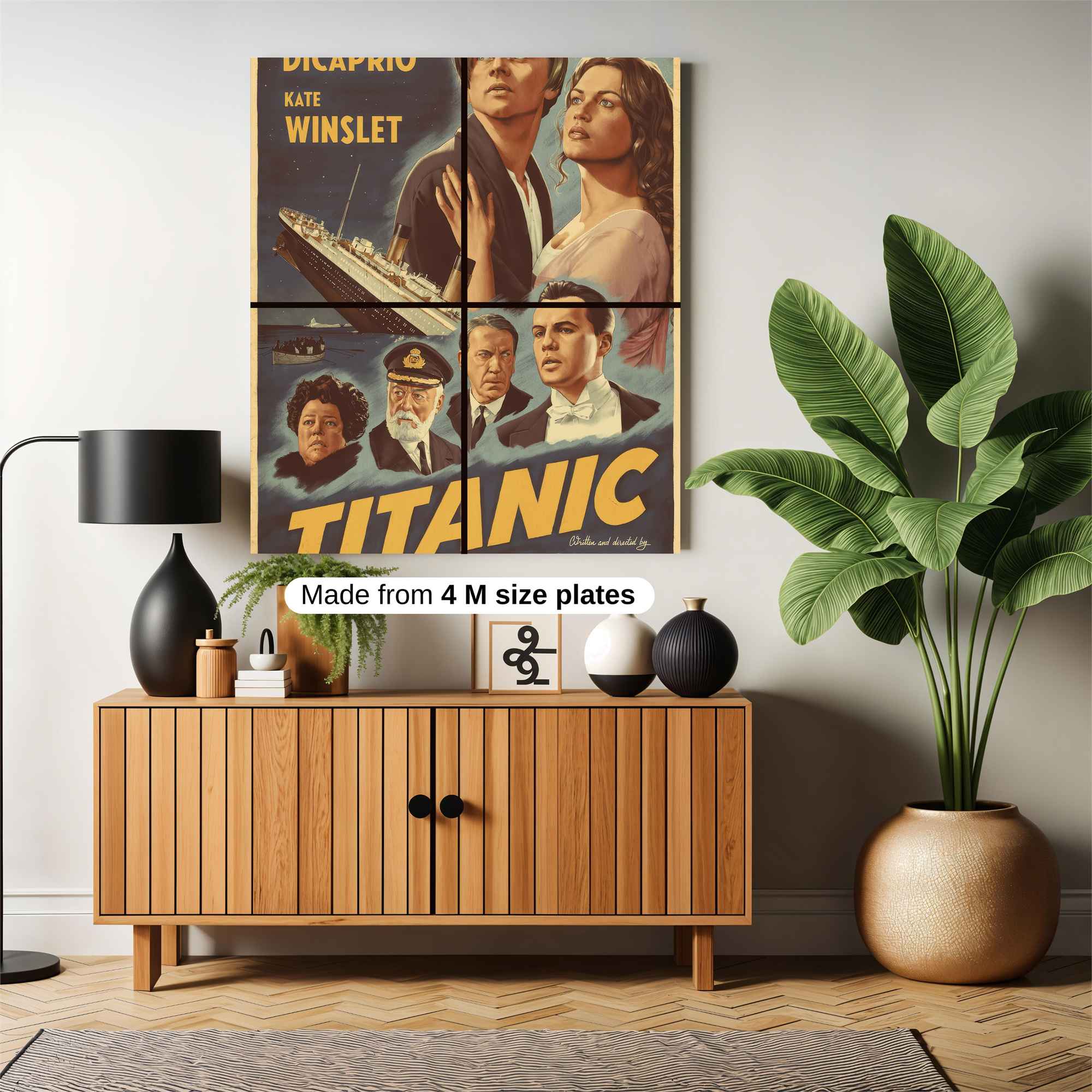 Titanic Tragic Safe Wall Magnetic / M