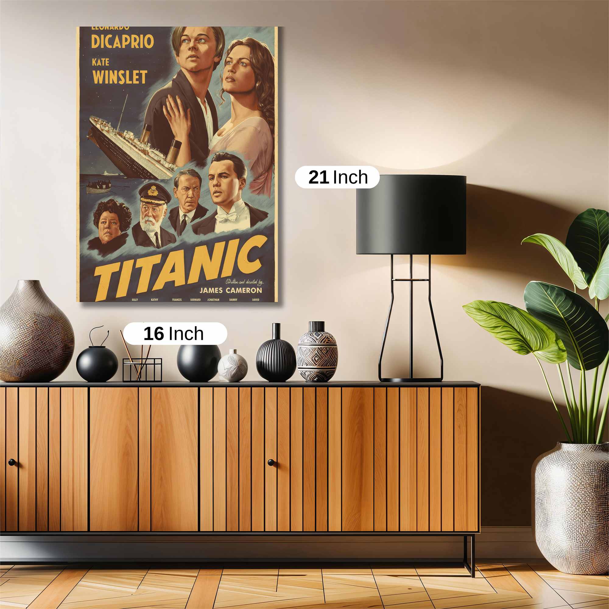 Titanic Tragic Safe Wall Magnetic / M