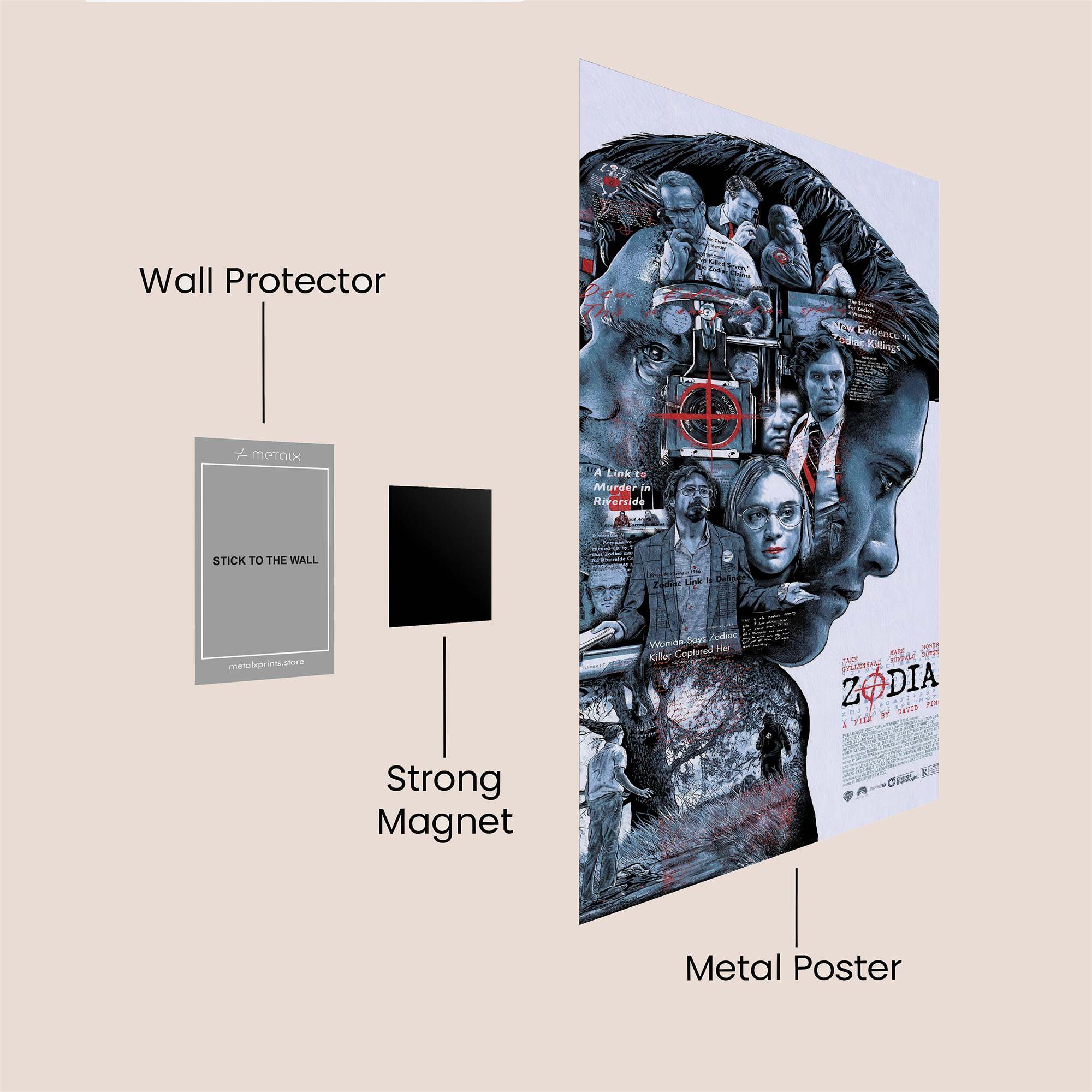 Zodiac Enigma Safe Wall Magnetic / M
